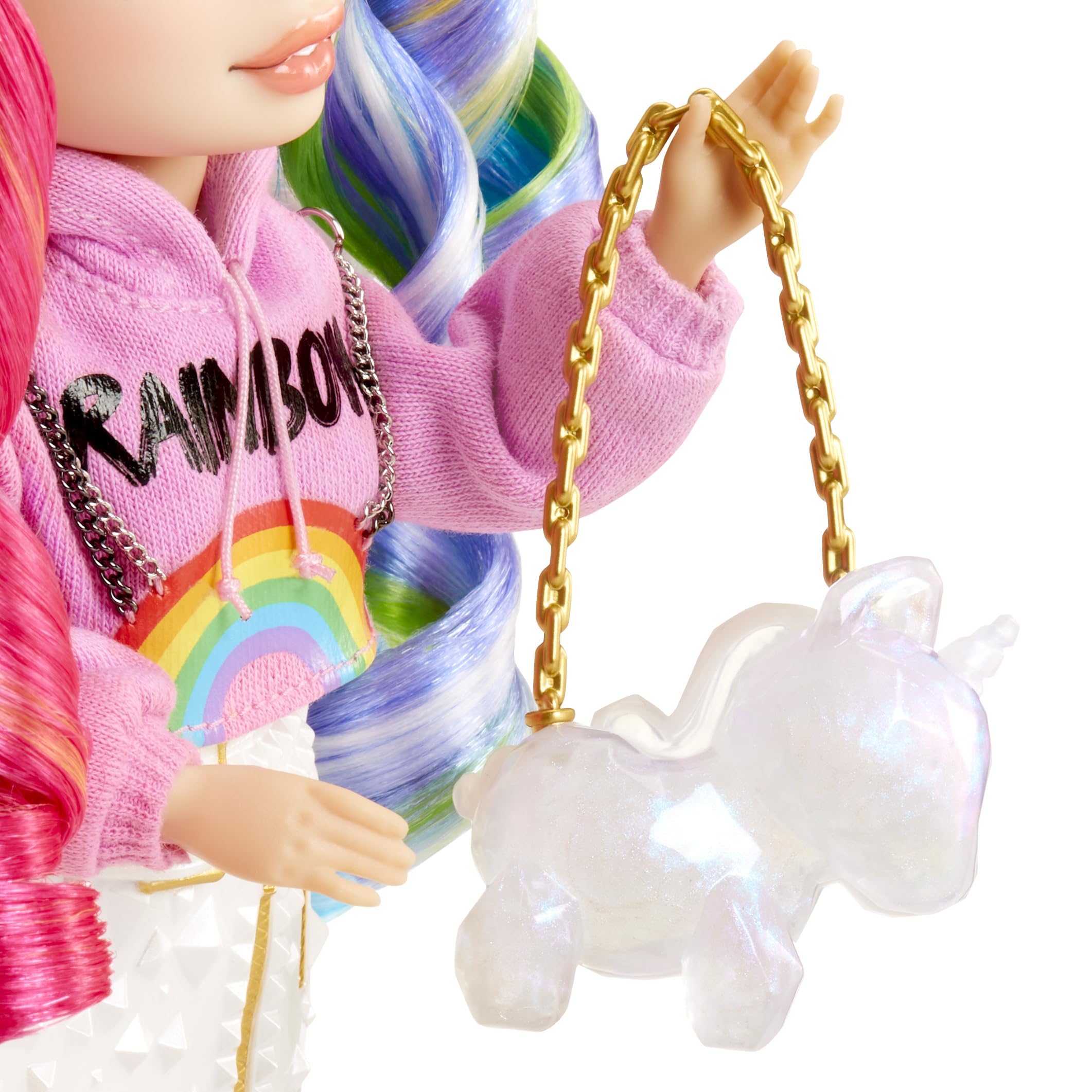 Rainbow High Creative Crystals Amaya Doll - 28 cm Fashion Doll with DIY Crystal Accessory Make It Kit | Ages 8+ 6
