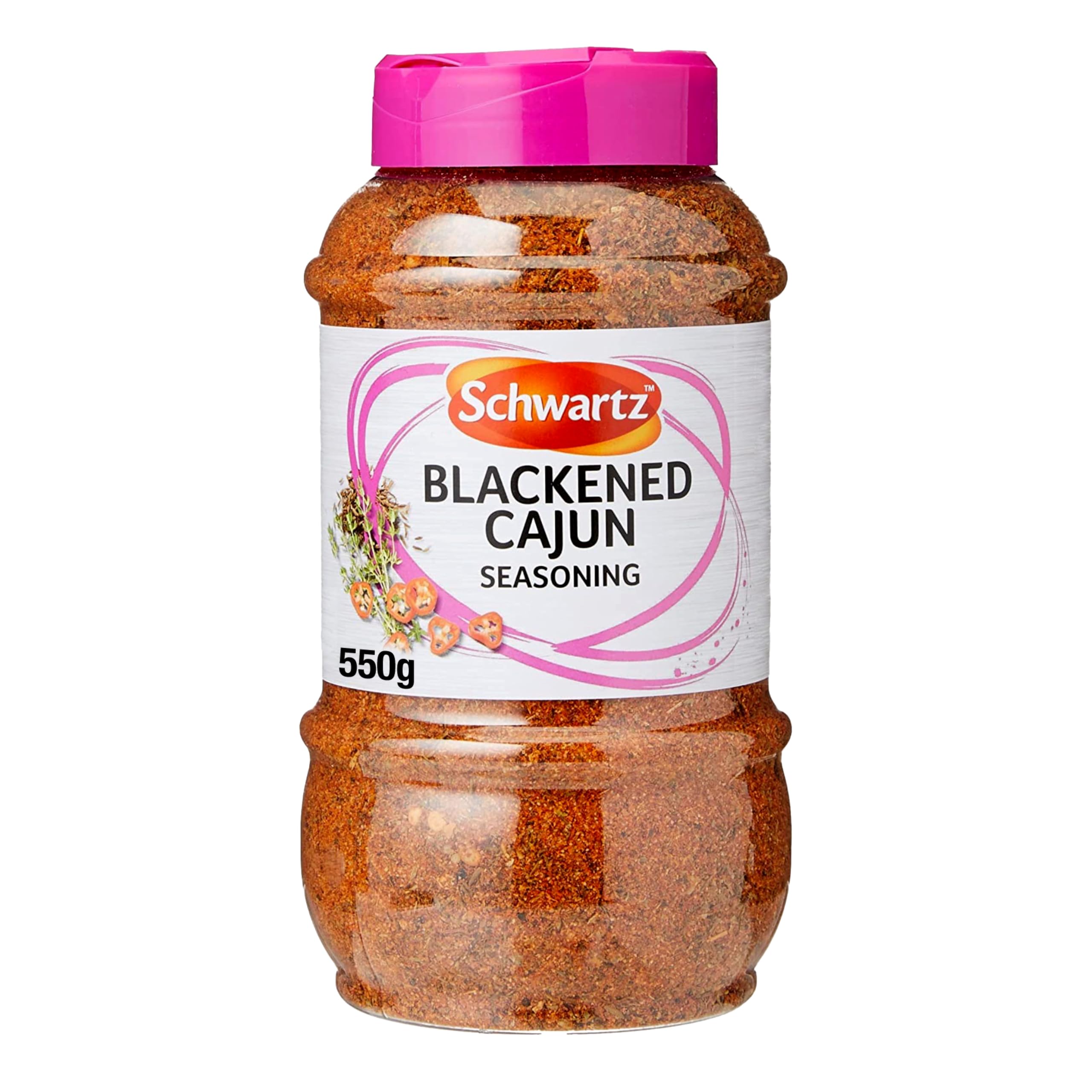 Schwartz Blackened Cajun Seasoning - Bold Smoky Flavour | 550g Granule Pack 1