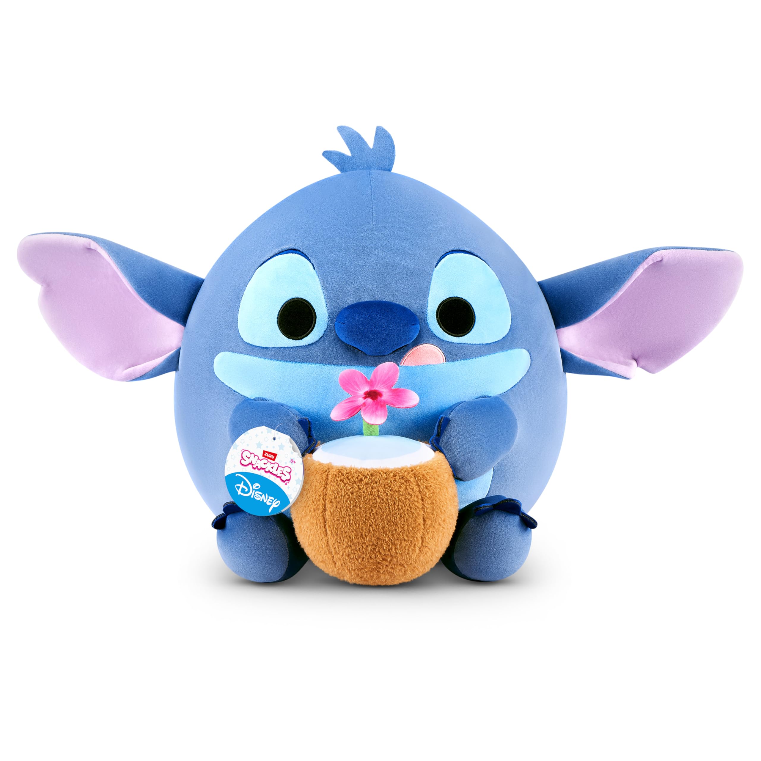 Snackles Disney Stitch 14-inch Plush with Snack Accessory by ZURU