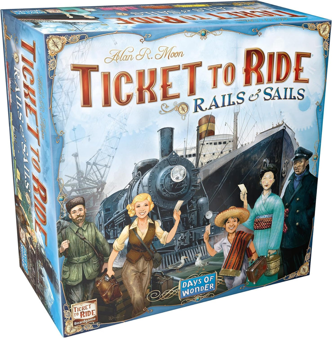 Days of Wonder Ticket to Ride Rails and Sails Board Game (DO7226)