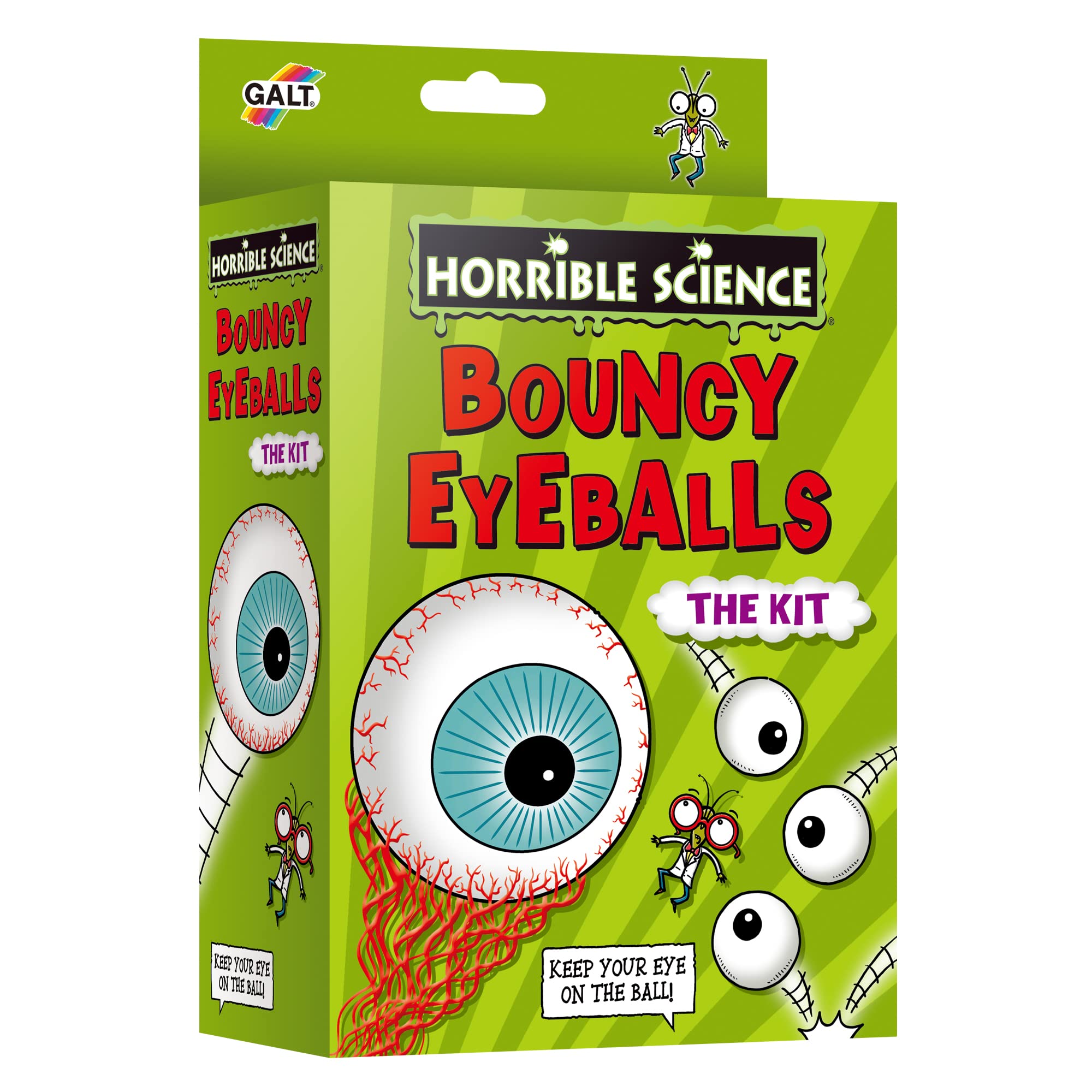 Galt Horrible Science Bouncy Eyeballs Kit - STEM Science Experiment for Kids Ages 6+ 4