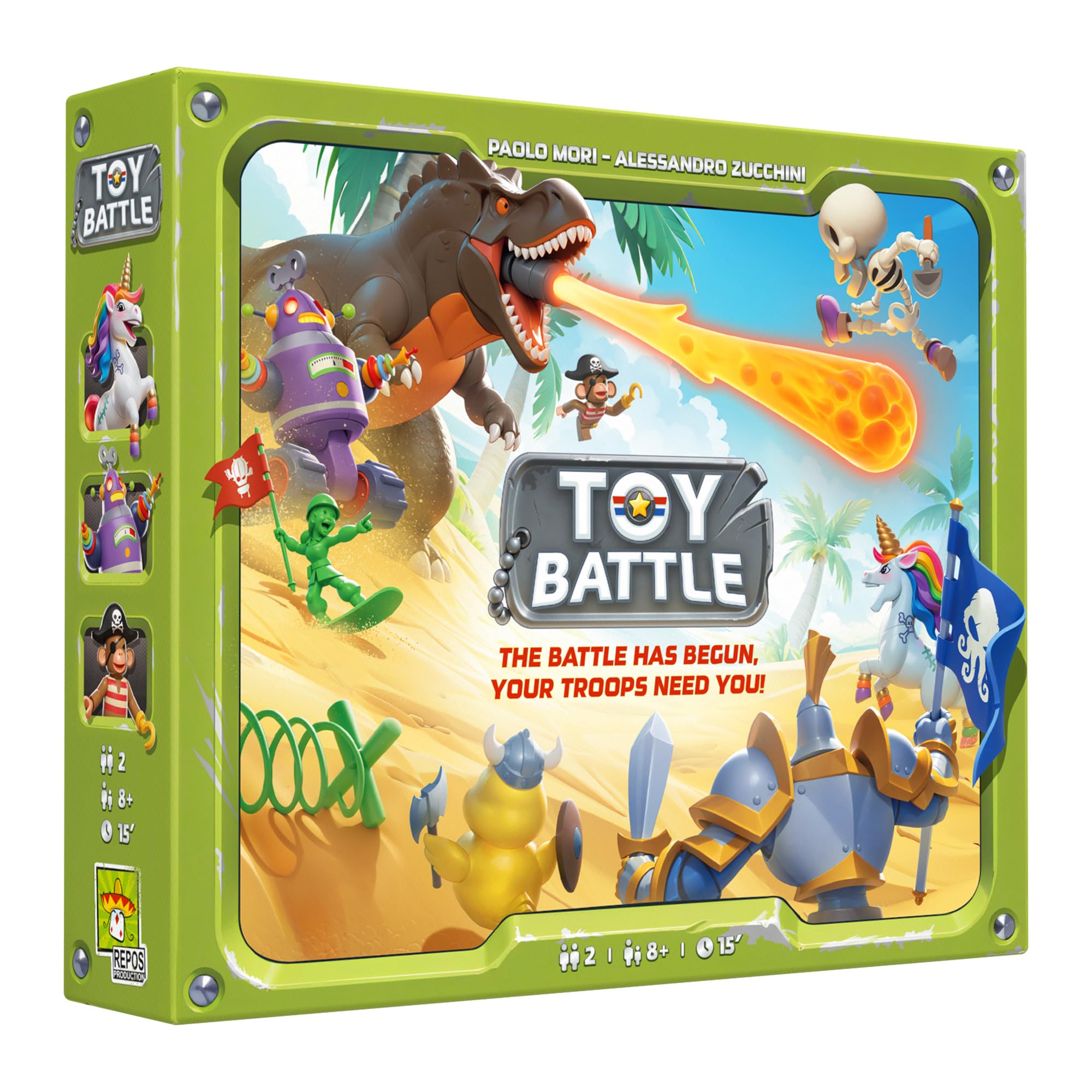 Asmodee Toy Battle Board Game | 2 Players | 15 Min Playtime | Ages 8+ 1