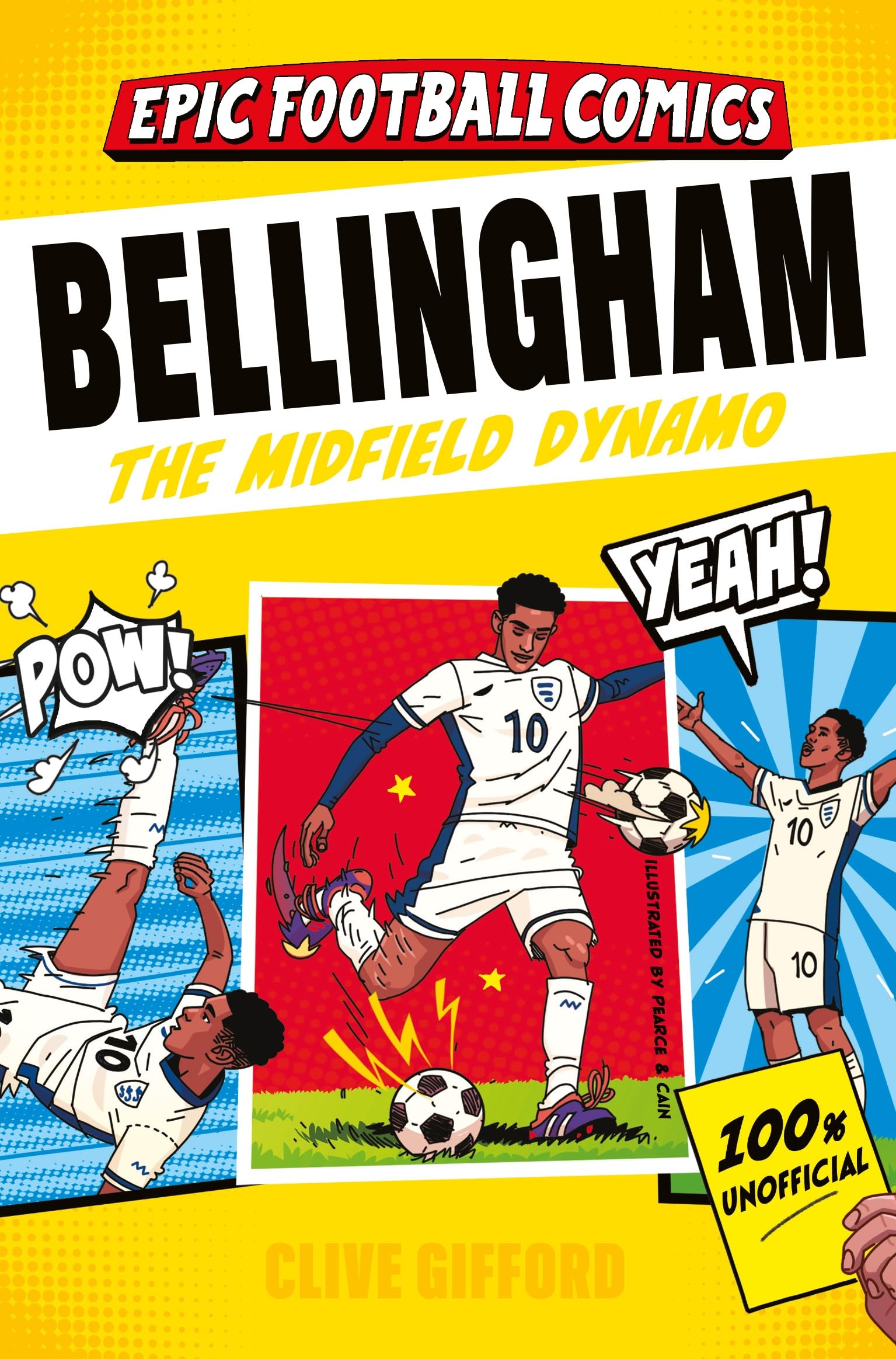 Campbell Books Jude Bellingham Comic Book Biography | Paperback | Ages 7-11