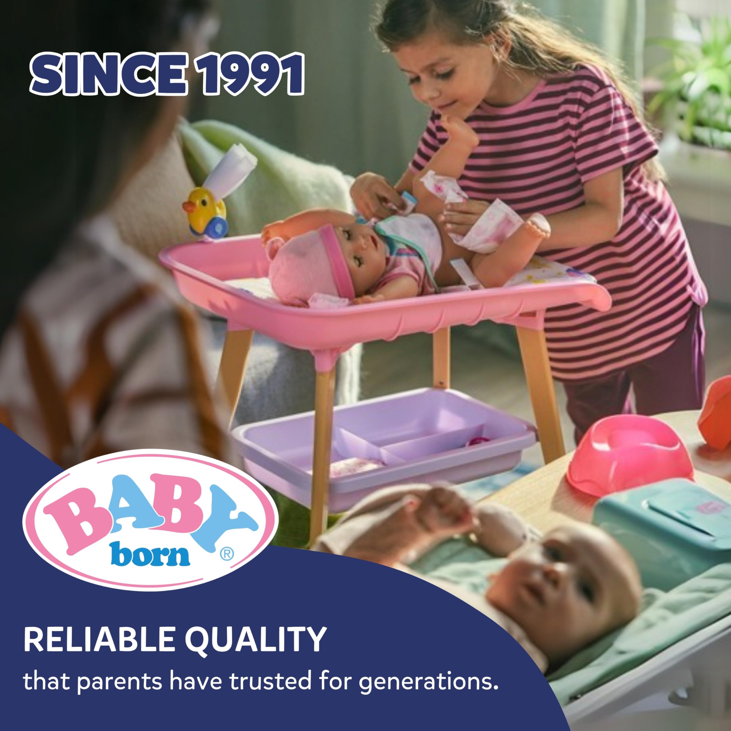 BABY born Emily Walk with Me Doll - Crawling & Learning to Walk | Interactive | Ages 3+ 9