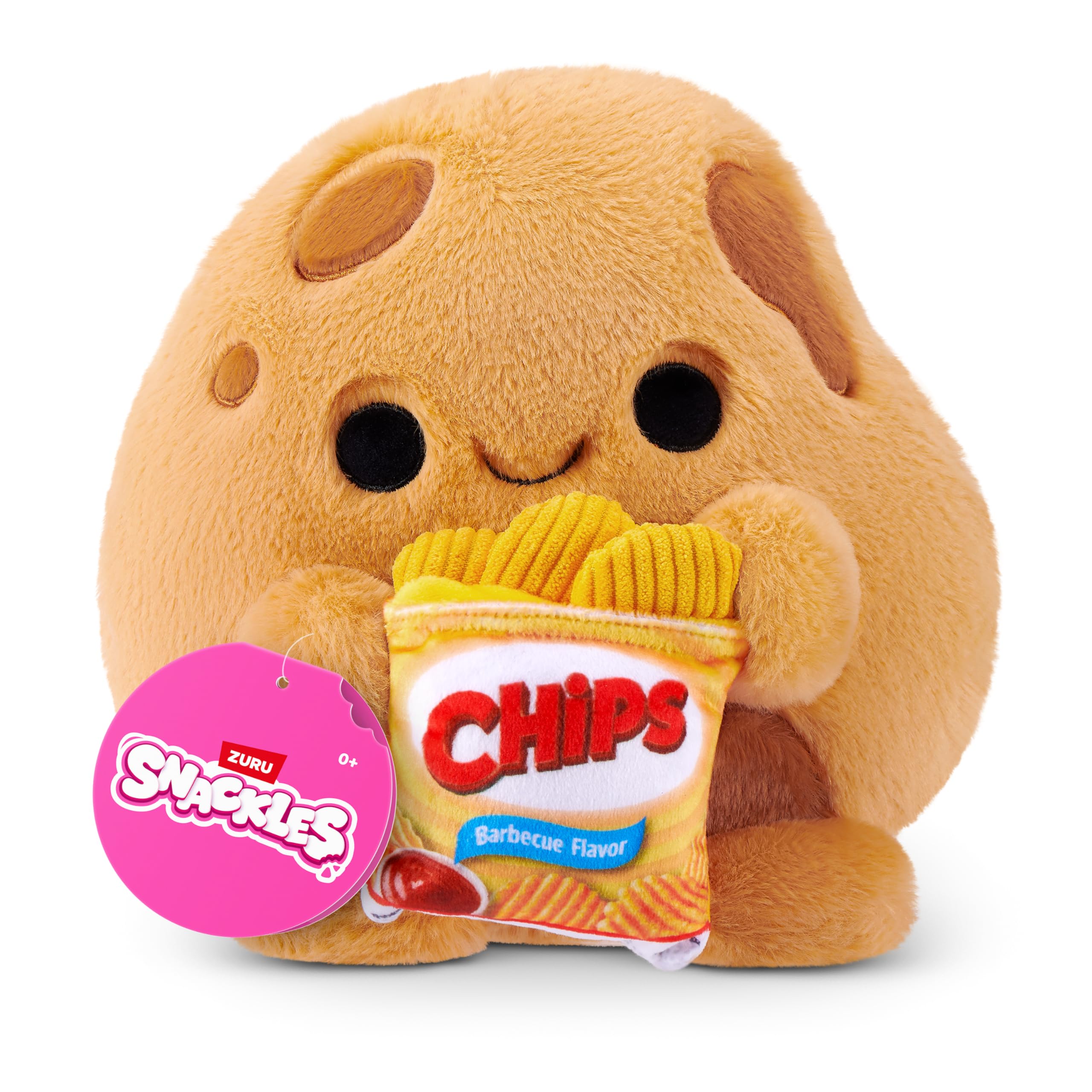 Snackles Core Series 2 8-inch Plush Toy (Potato with Chips) by ZURU 8