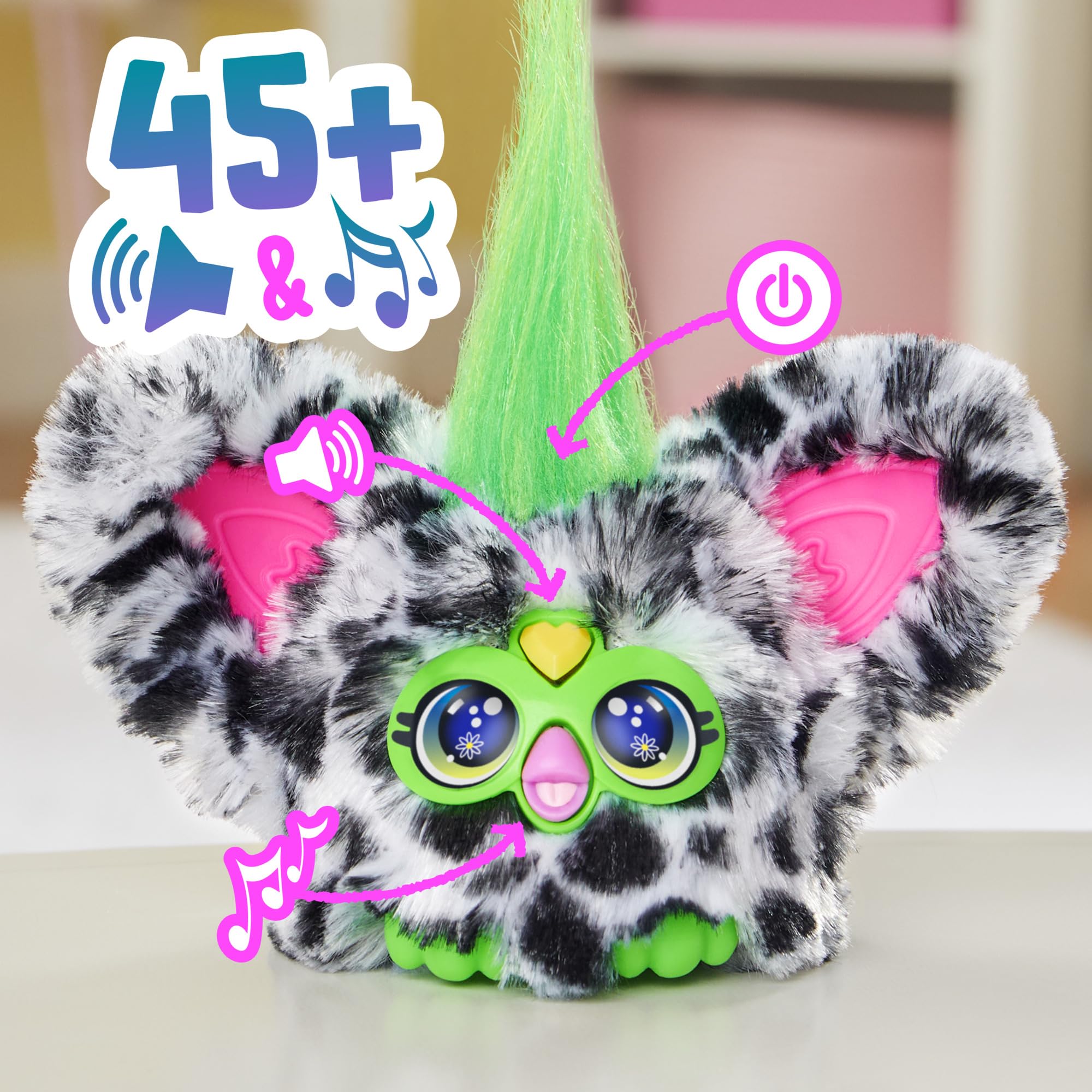 Furby Moo-Boo Cow Interactive Mini Plush Toy - Series 4 Electronic Pet 7