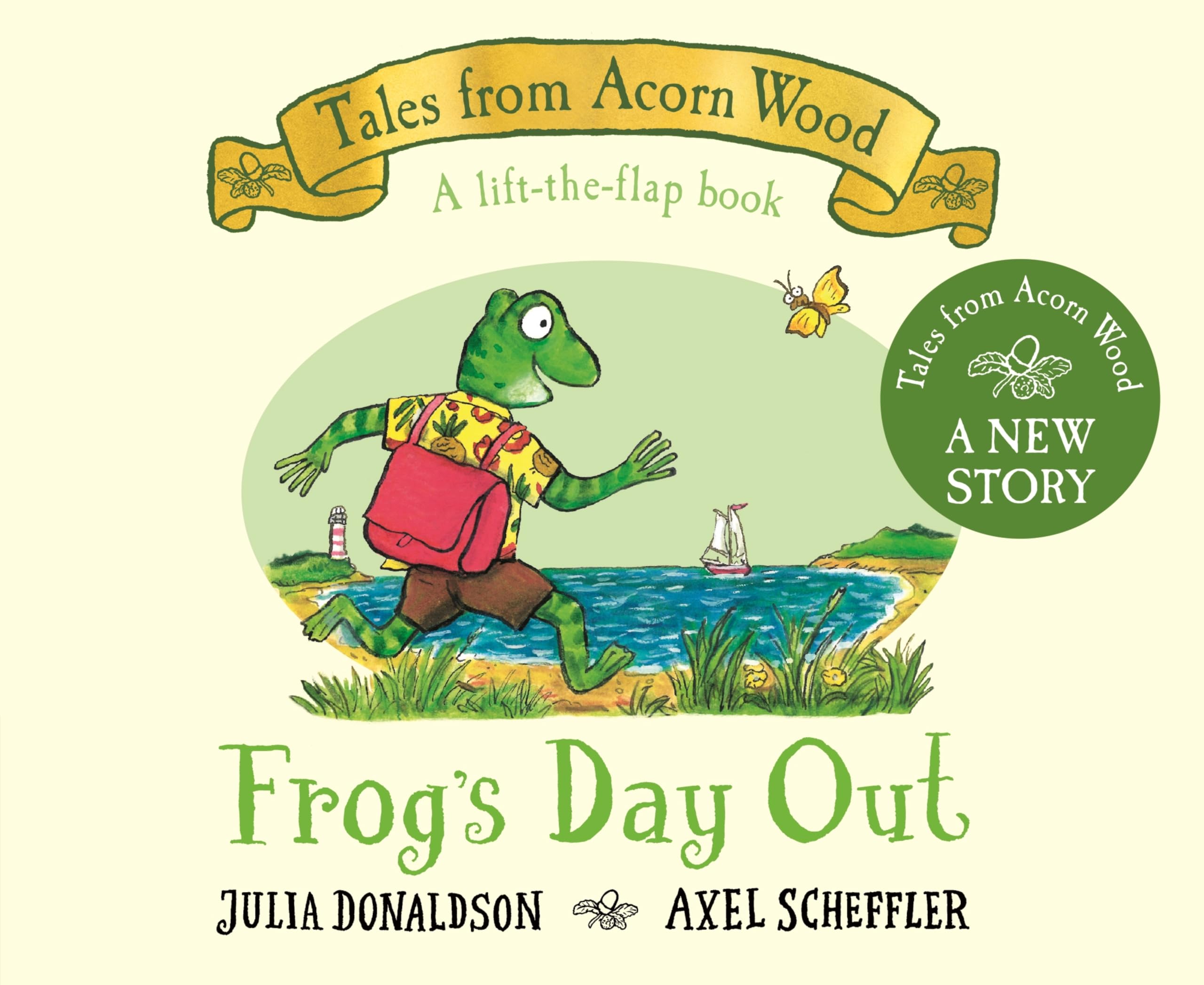 MACMILLAN Frog's Day Out: A Lift-the-flap Story | Board Book | Ages 1-3
