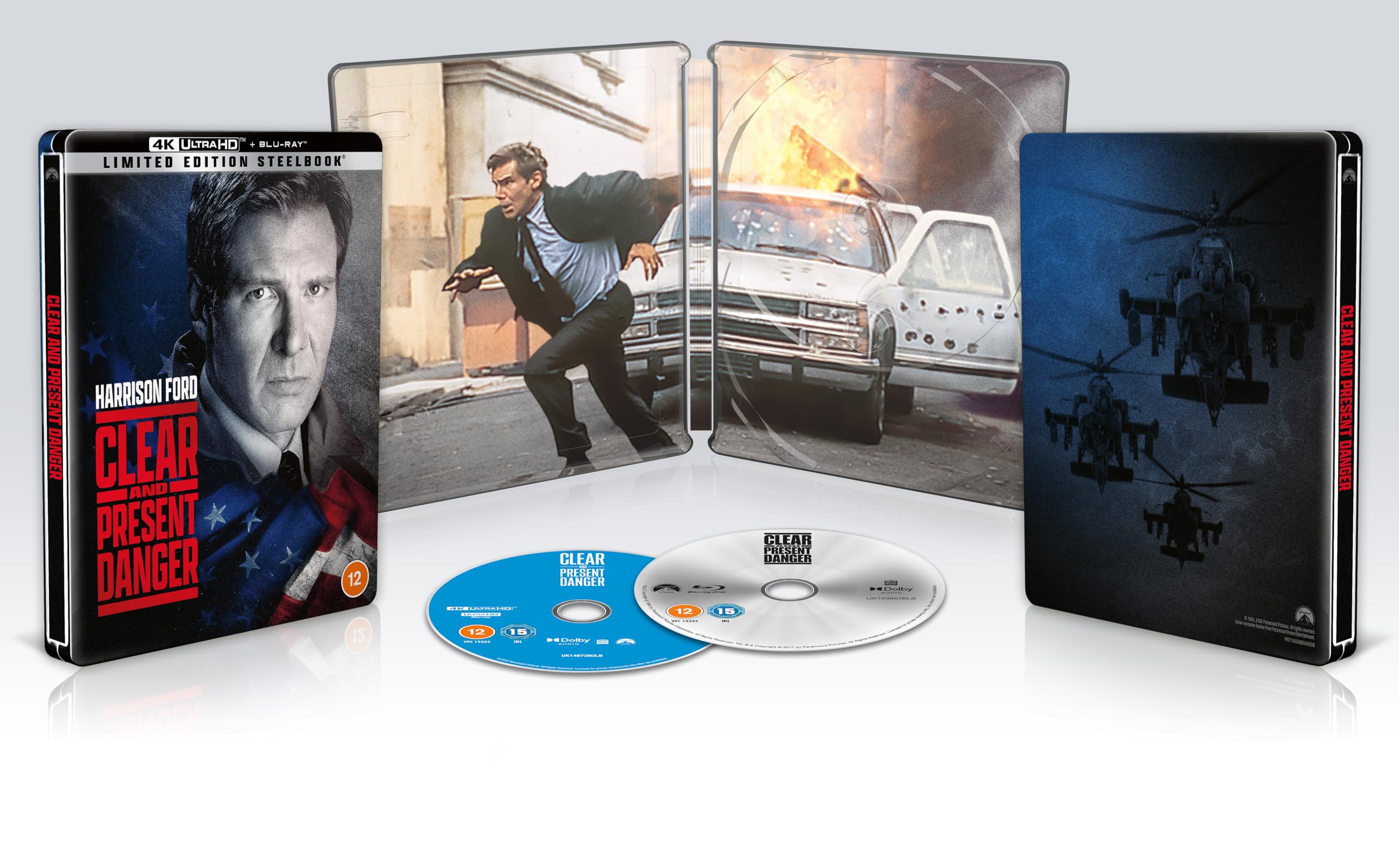 Clear and Present Danger [4K UHD & Blu-ray Steelbook]