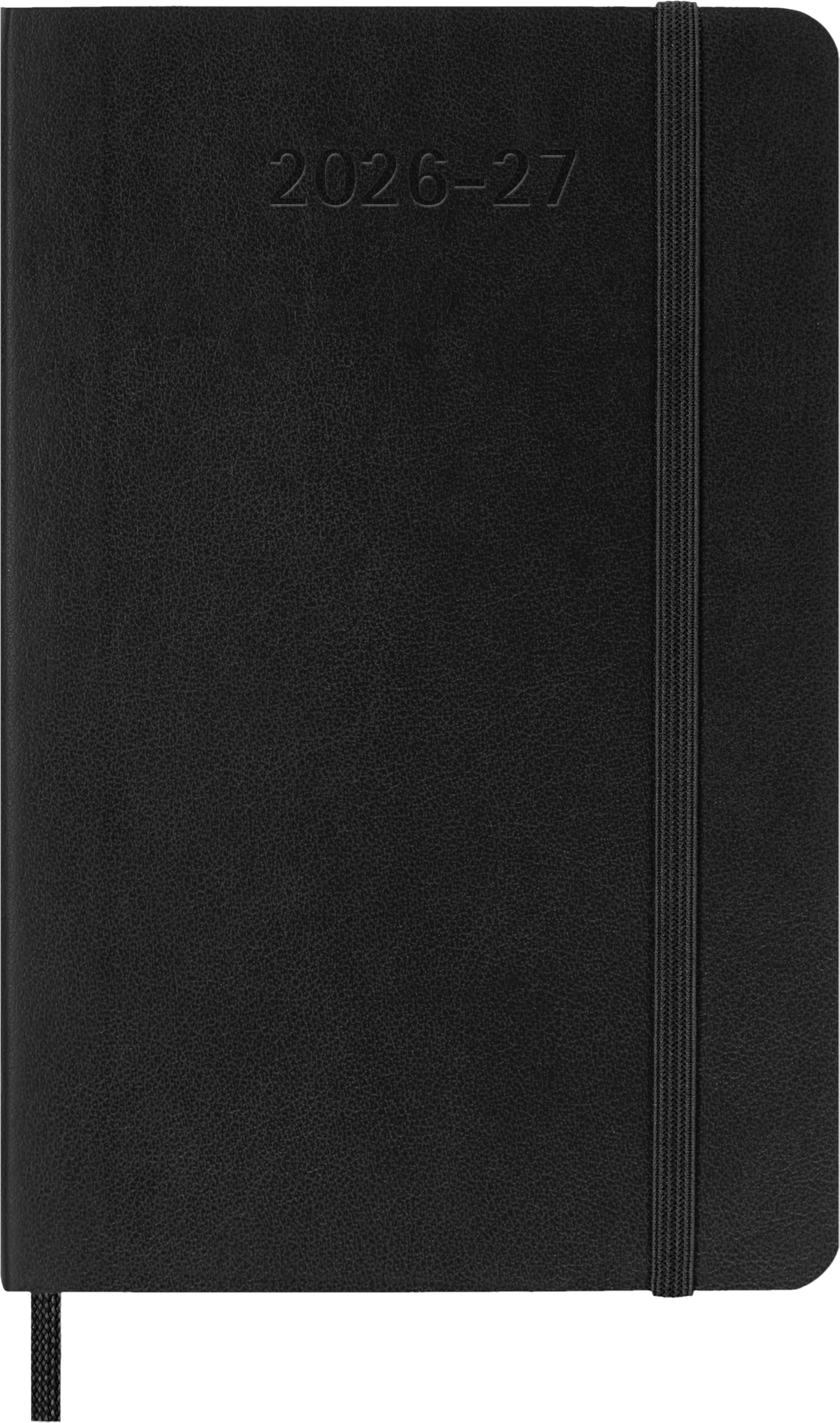 Moleskine Weekly Planner 2026-2027 18-Month Organizer | Pocket Size 9x14cm | Black | Flexibound 2