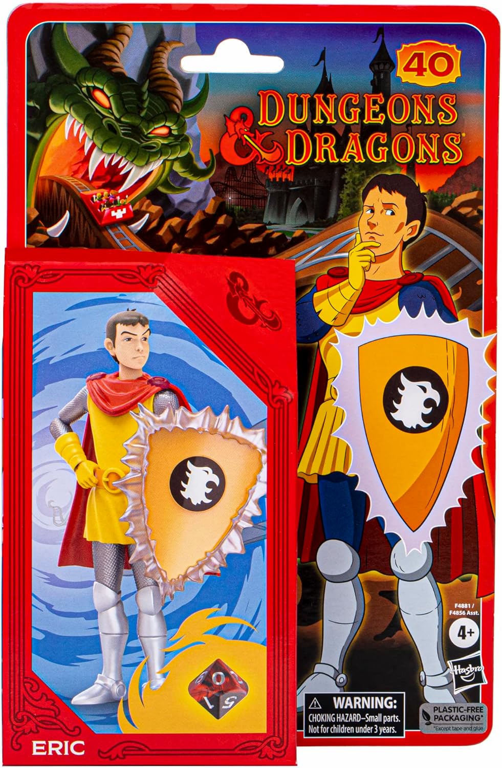 Dungeons & Dragons Cartoon Classics Series - Eric 6-Inch Action Figure (F4881)