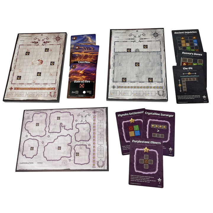 Thunderworks Games Cartographers Map Pack Collection - Expansion Map Set C