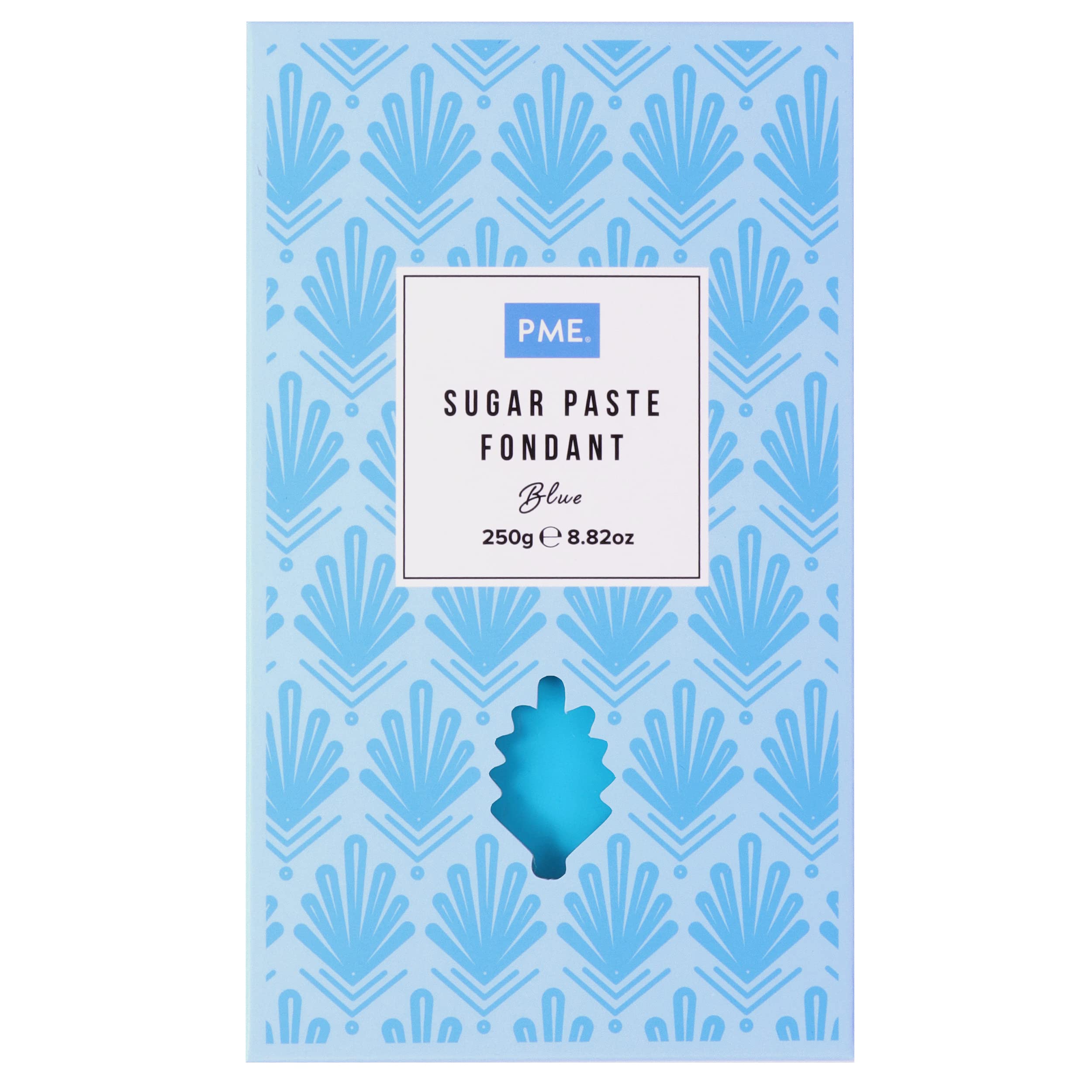 PME Cake Sugar Paste Fondant - Blue | Thermo-Tech Ready-to-Roll | 250g 1