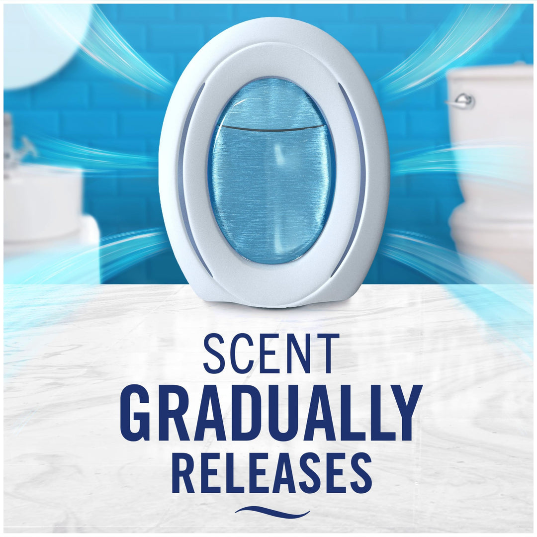 Febreze Bathroom Air Freshener - Odour Fighter with Cotton Fresh Scent, 50-Day Long-Lasting Air Care