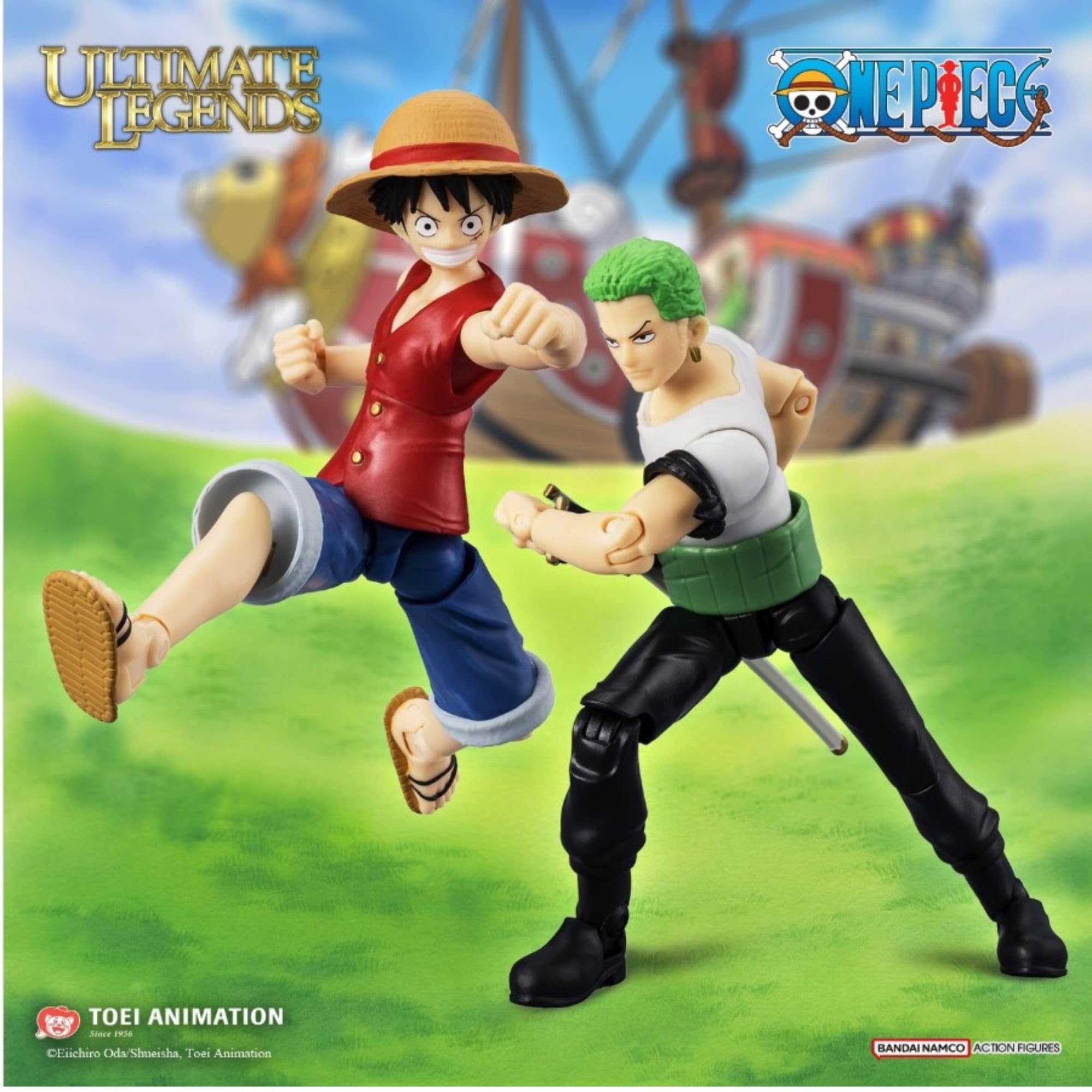 BANDAI Ultimate Legends Luffy Action Figure - 12.5cm Posable Anime Figure with Accessories 14