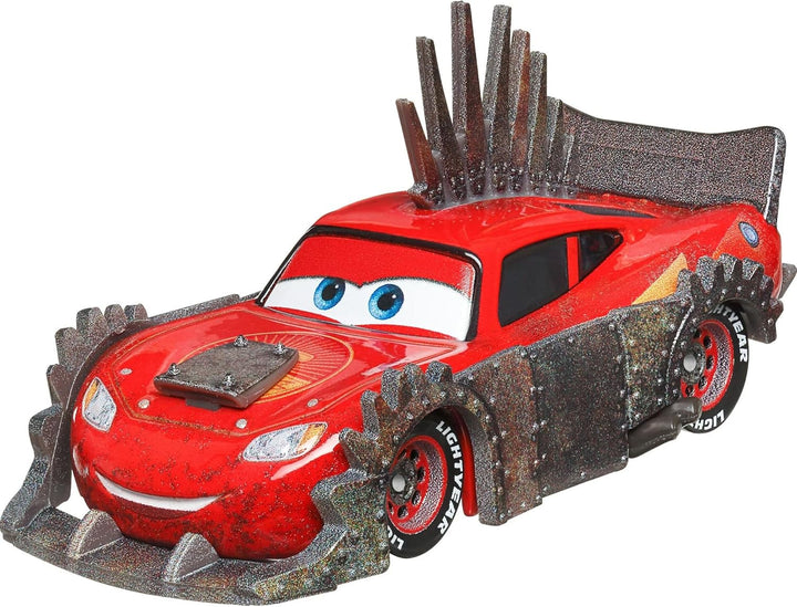 Disney Pixar Cars On The Road Series - Road Rumbler Lightning McQueen 1:55 Scale Diecast Metal Toy Car