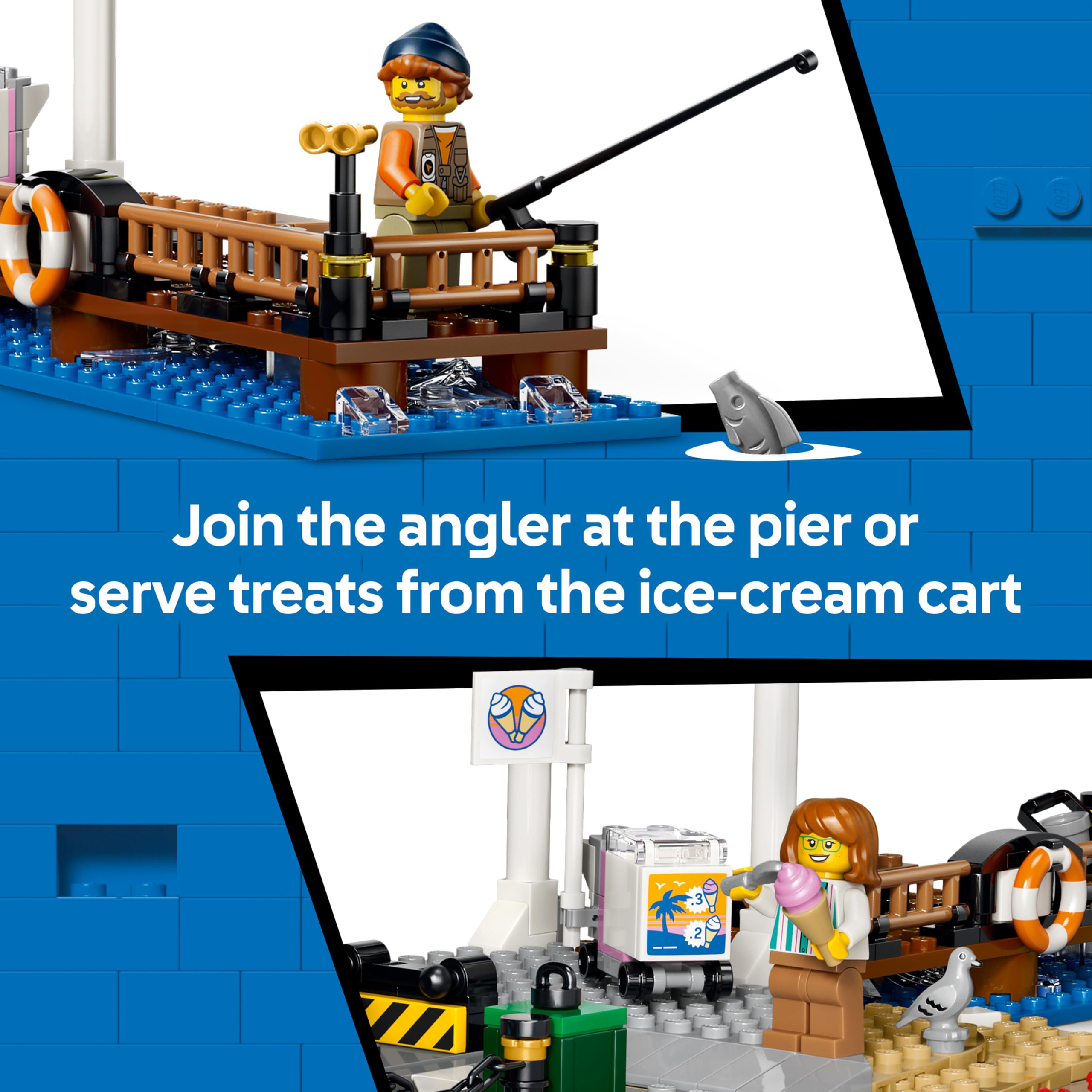 LEGO City Classic Beach Tram Building Set | Ages 7+ | Model 60506 6