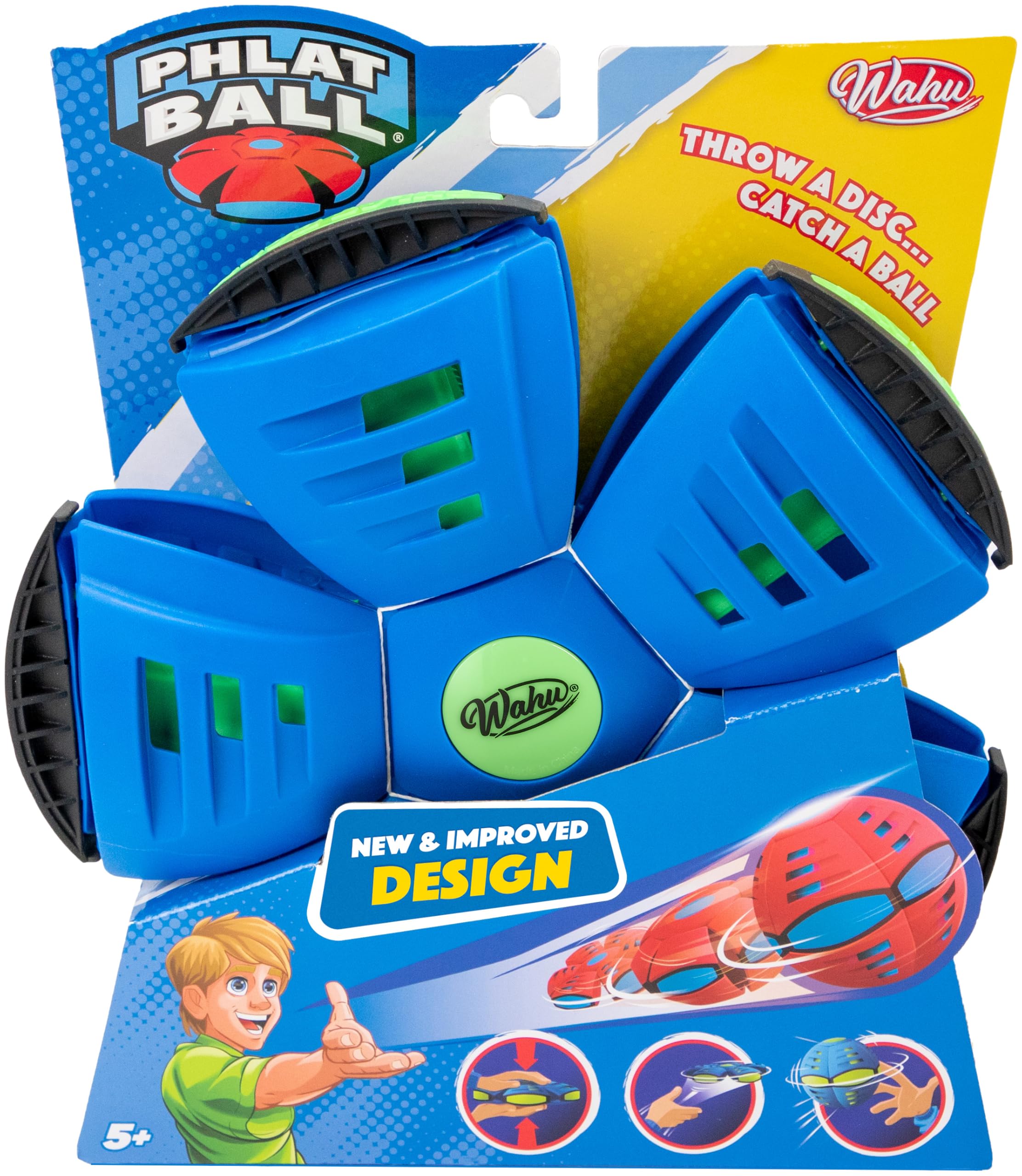 Goliath Phlat Ball Classic - Transforms from 9-inch Disc to 6.2-inch Ball | Ages 6+ 1