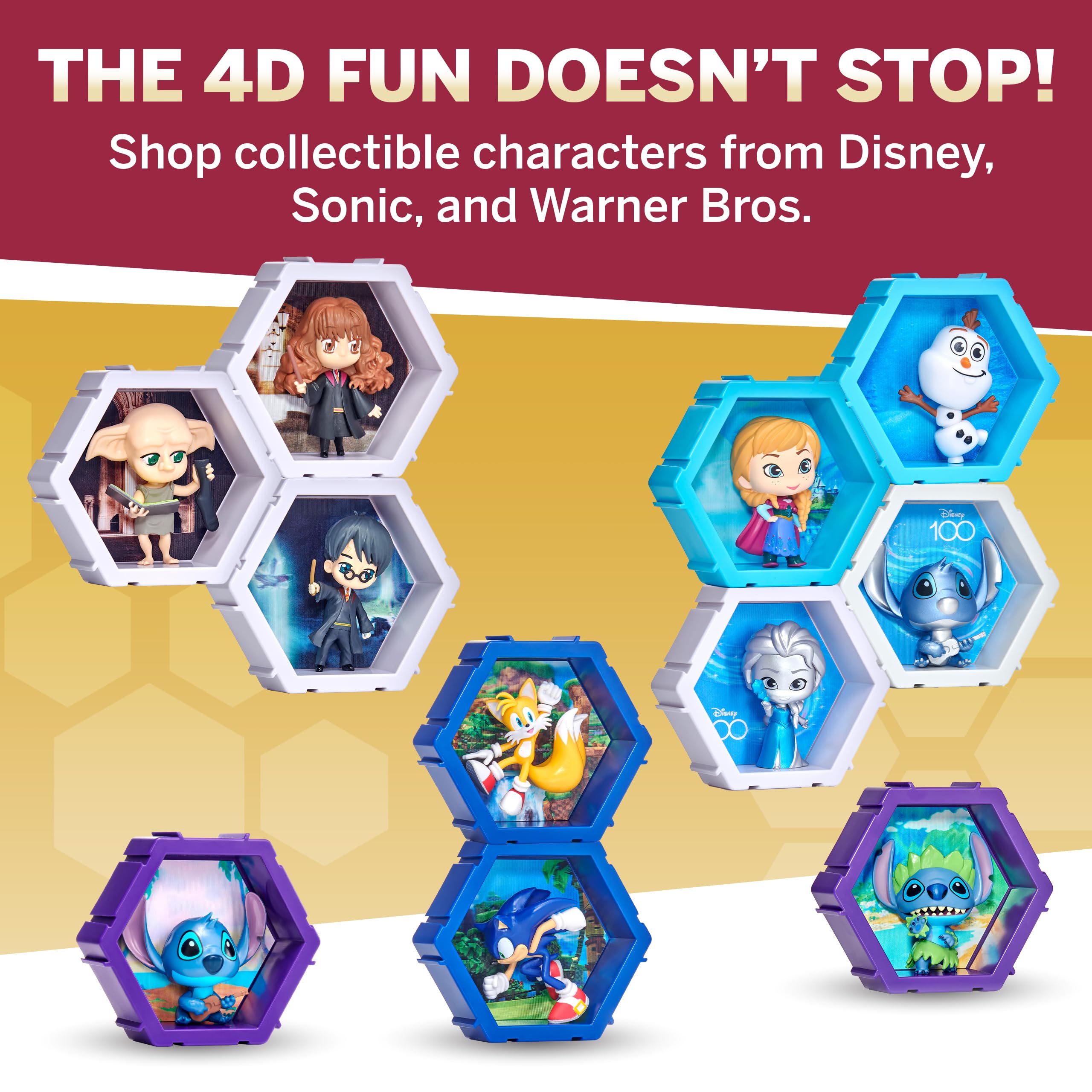 WOW! PODS 4D Harry Potter Hermione - Connectable Collectible Bobble with 4D Lenticular Display 8