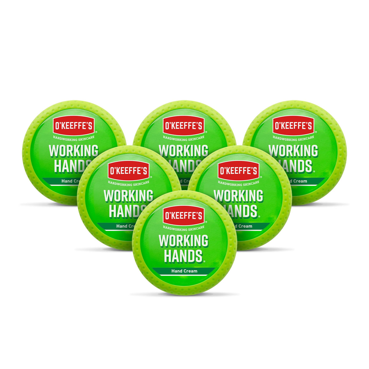 O'Keeffe's Working Hands Hand Cream - 96g Jar, Pack of 6