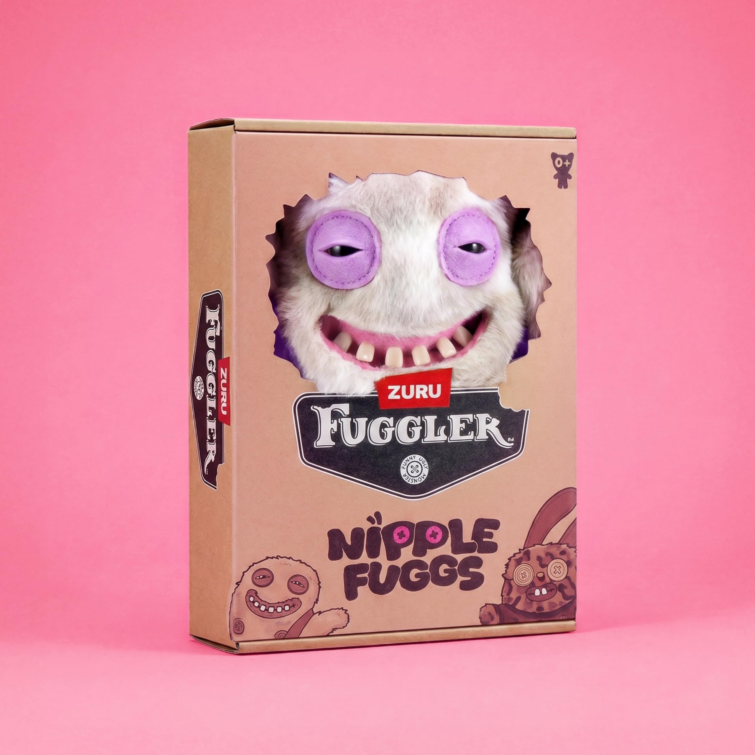 Fuggler Nipple Fuggs 9 Inch Plush Collectible Toy (Shameless Goof) by ZURU 2