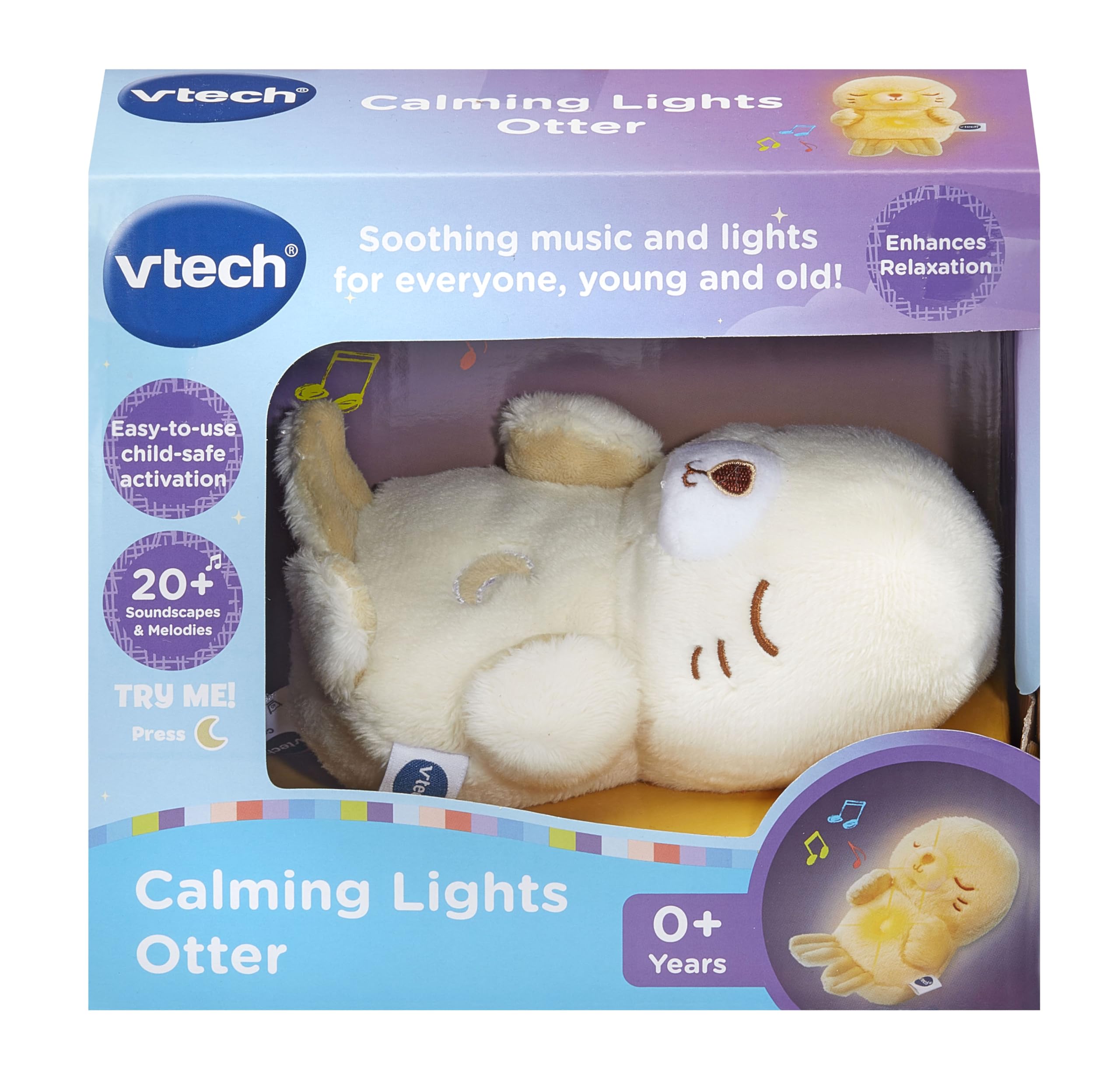VTech Calming Lights Otter - Soothes with Lights & Sounds | Ages 0+ 4