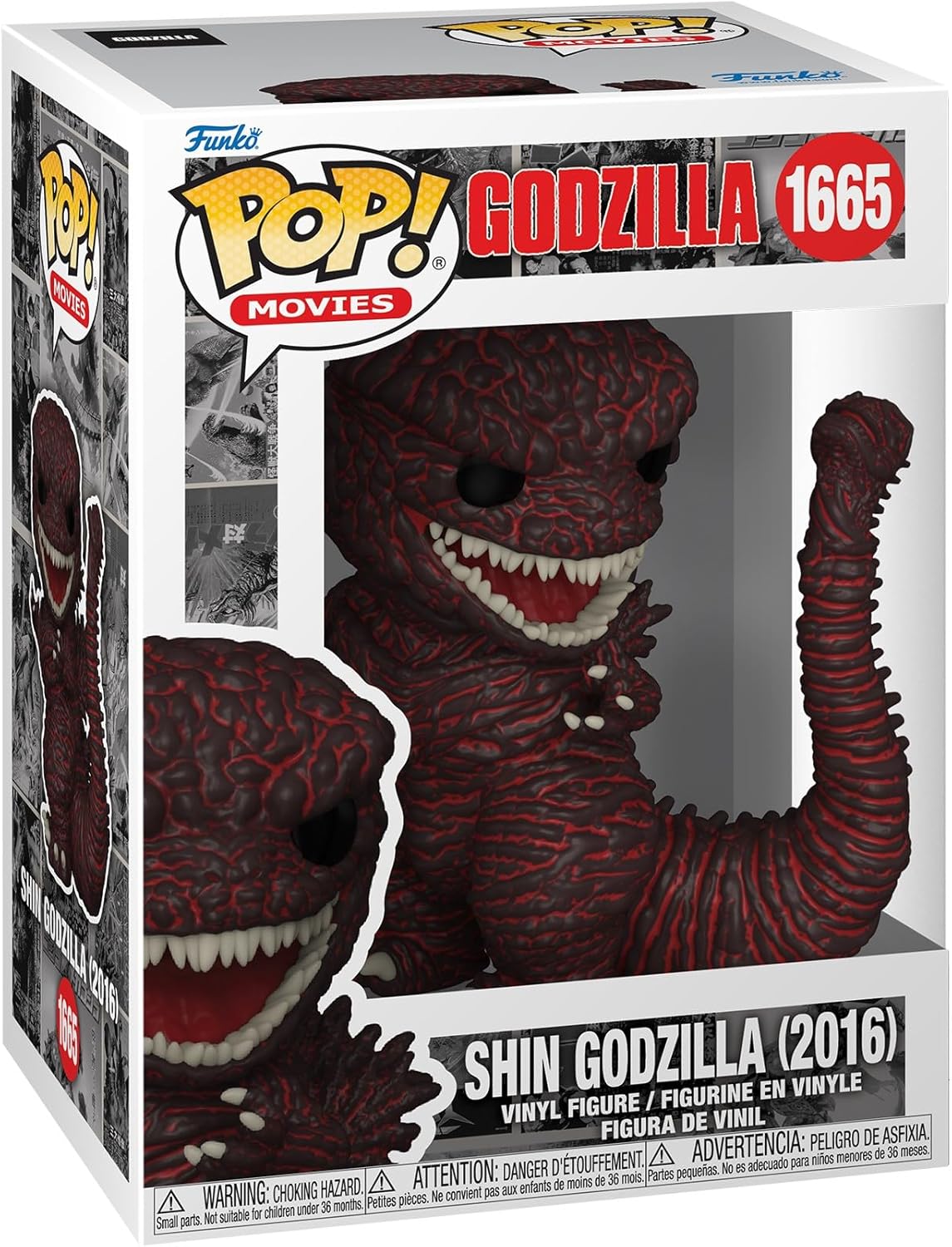 Funko Pop! Movies: Godzilla 70th - Godzilla 2016 Vinyl Figure