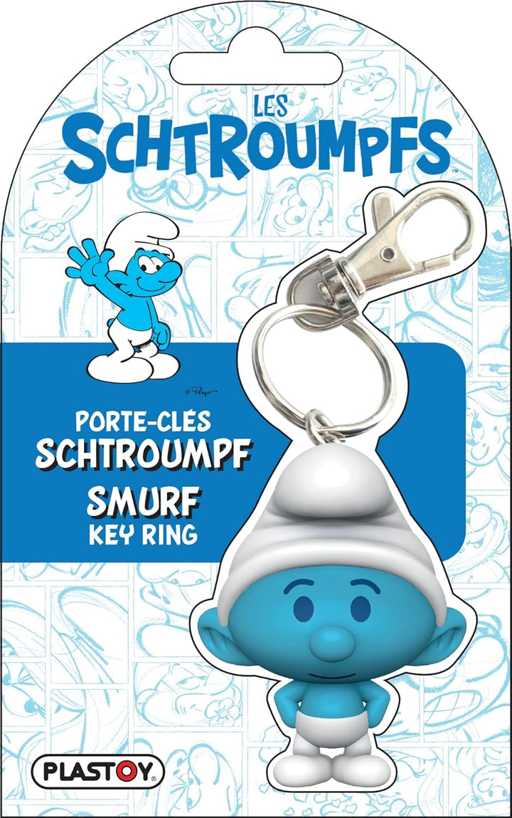 Plastoy Smurfs Chibi Style Keychain (3279C29931)