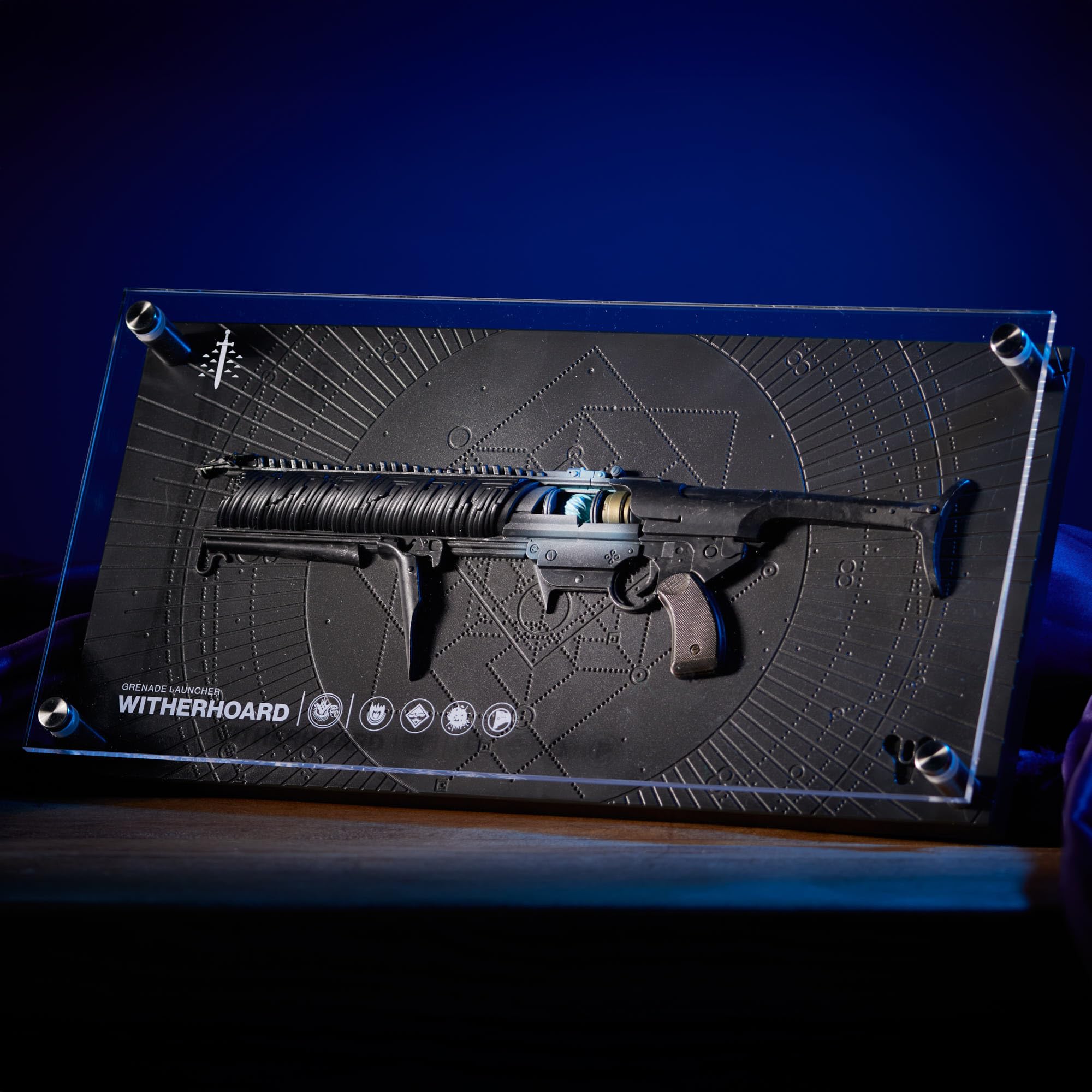 Numskull Witherhoard Exotic Weapon Replica Plaque Limited Edition Destiny Collectible 4