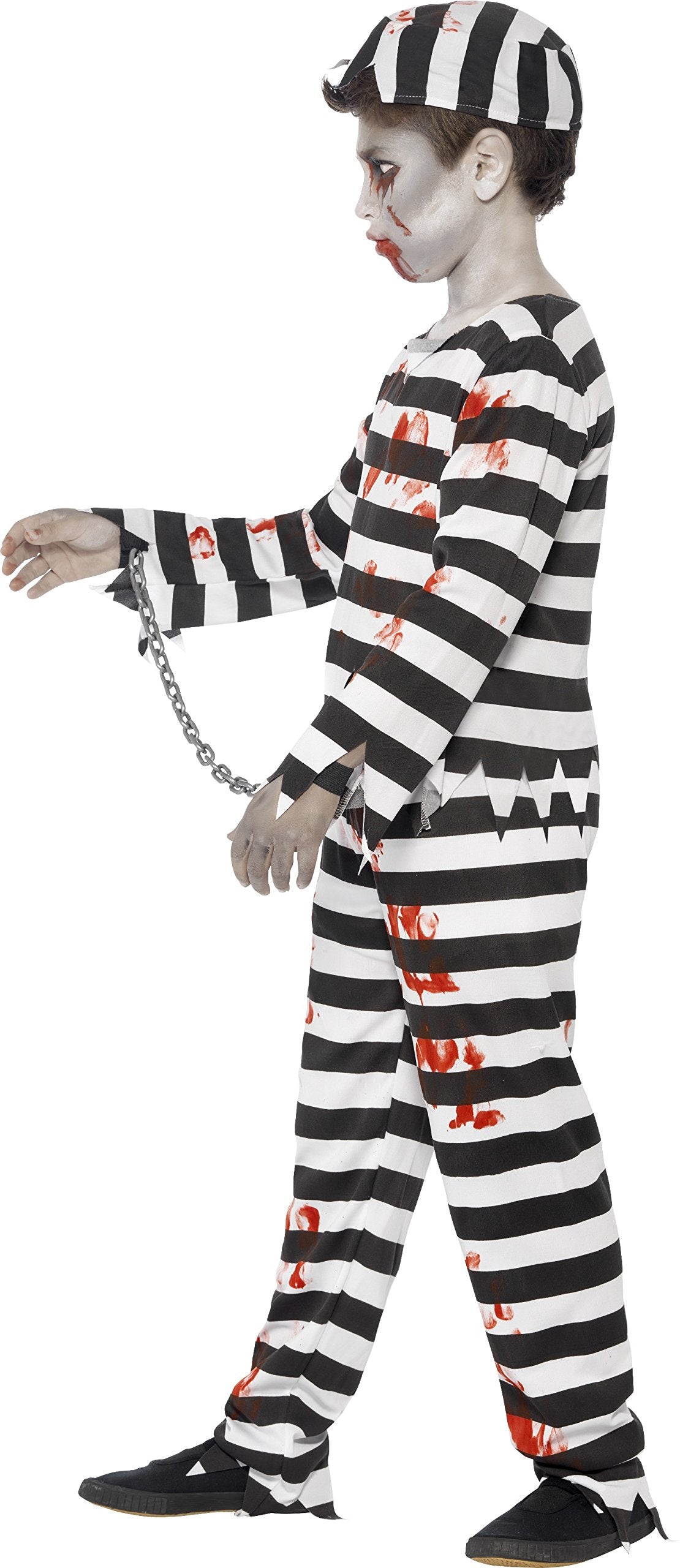 Smiffys Zombie Convict Costume - Age 10-12 Years 5