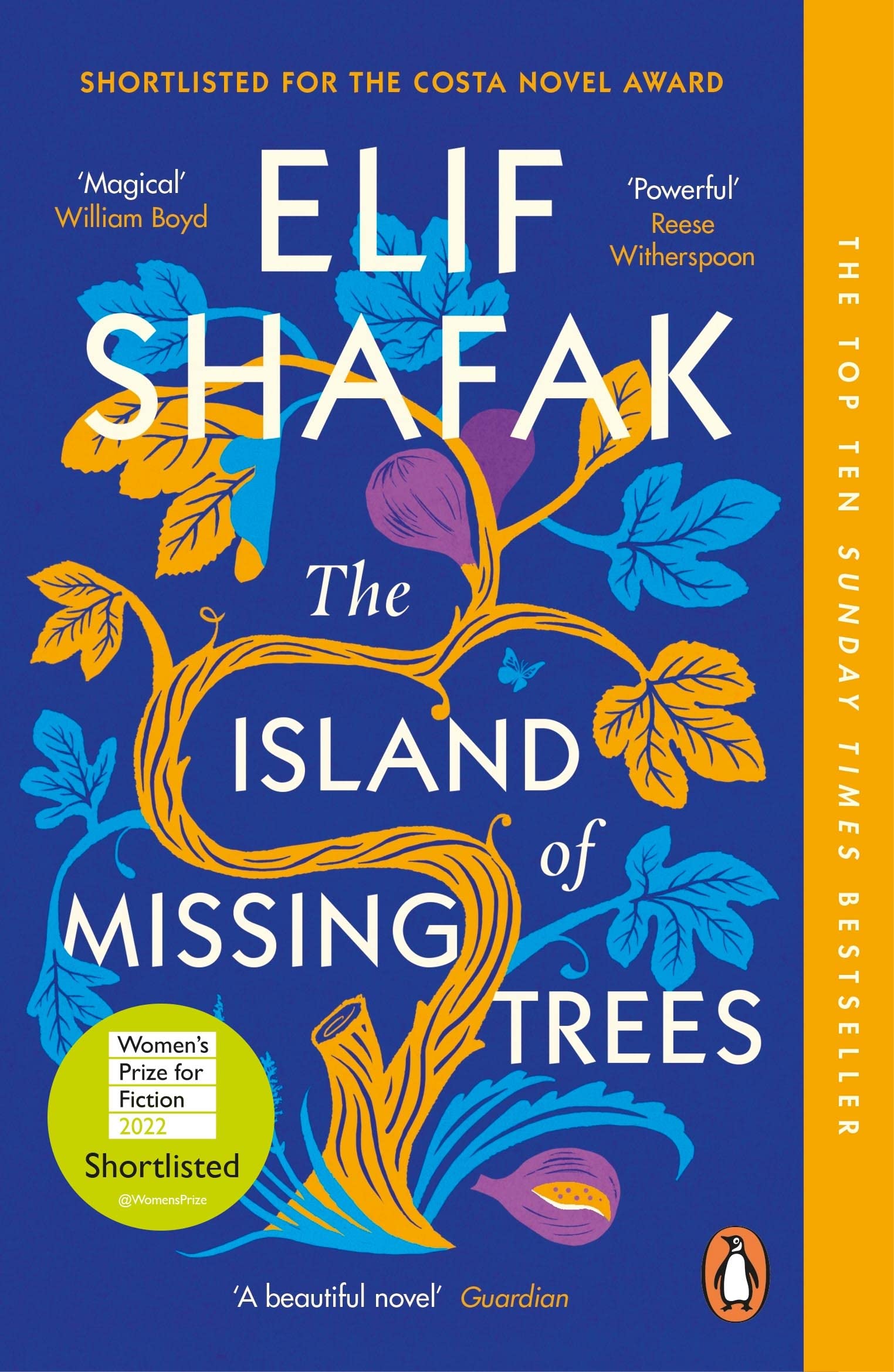 Penguin The Island of Missing Trees by Elif Shafak | Shortlisted for Costa Novel Of The Year Award