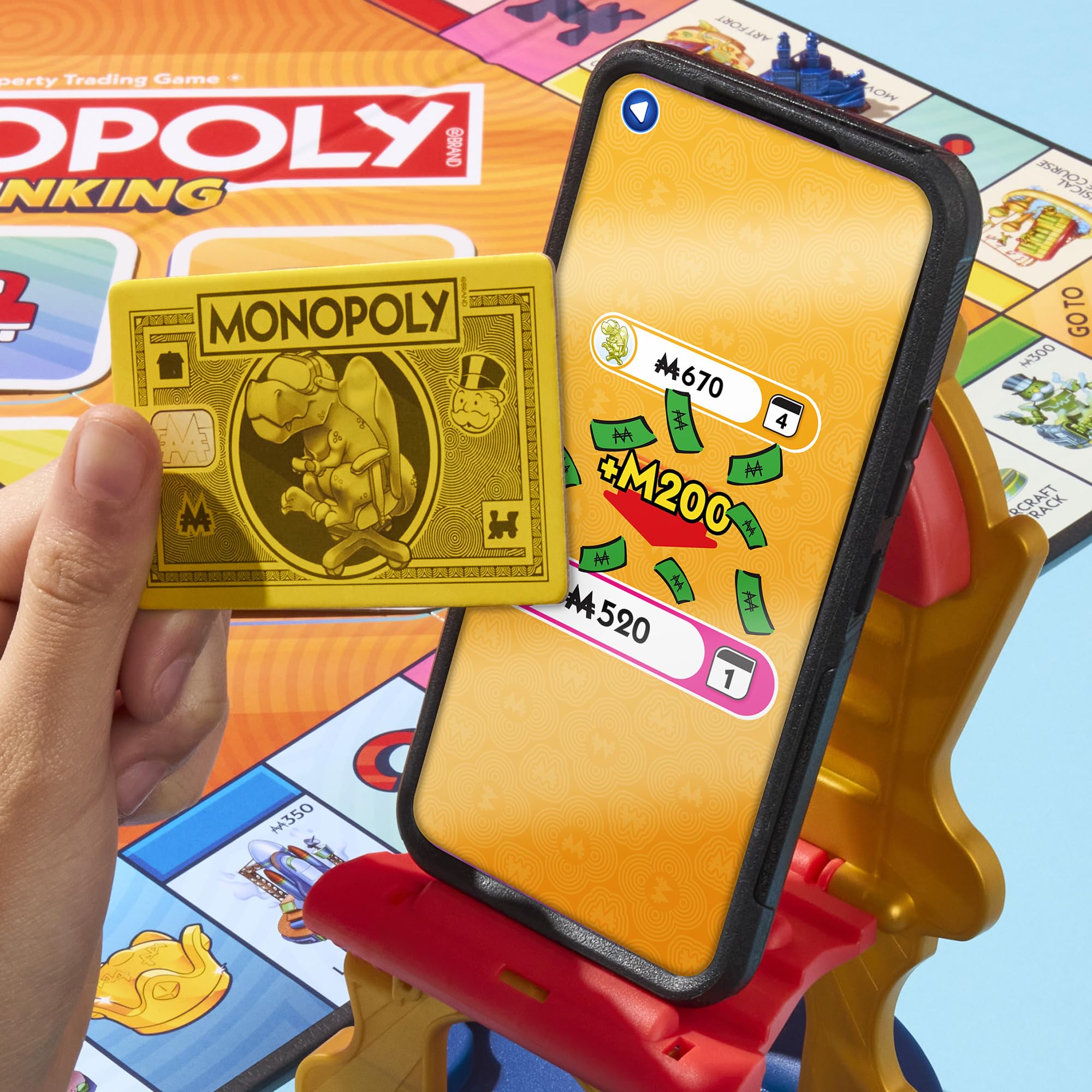 Hasbro Gaming Monopoly App Banking Board Game - English Version | Ages 8+ | 2-6 Players 5