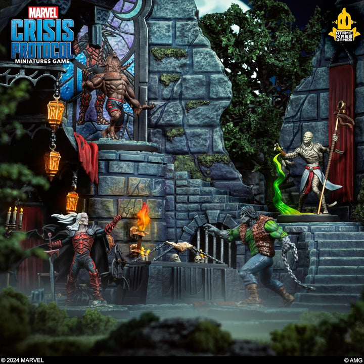 Atomic Mass Games Marvel: Crisis Protocol Tomb of Dracula Character Pack