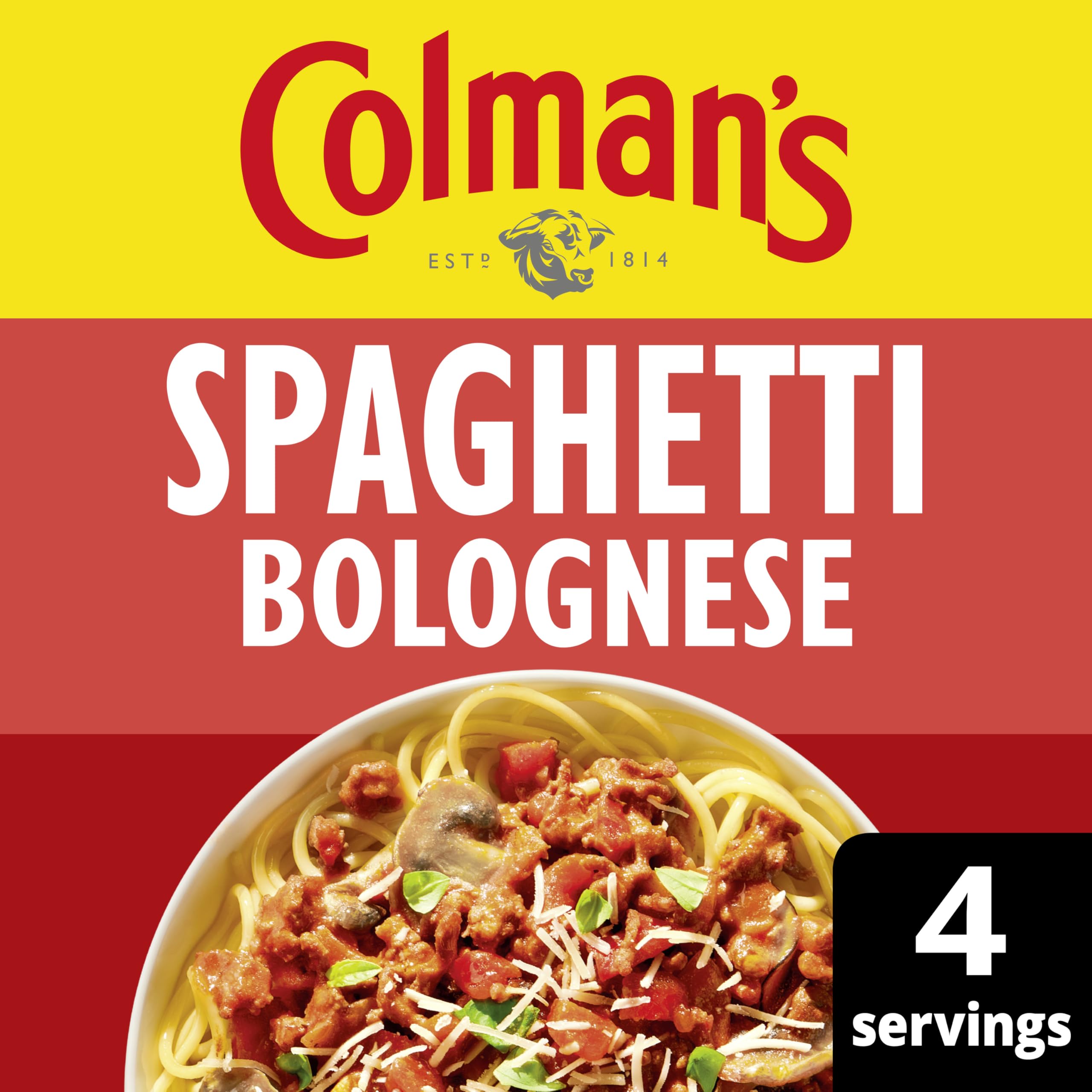 Colman's Midweek Meals Spaghetti Bolognese Meal Maker Sauce Mix | 16 Servings | 40g