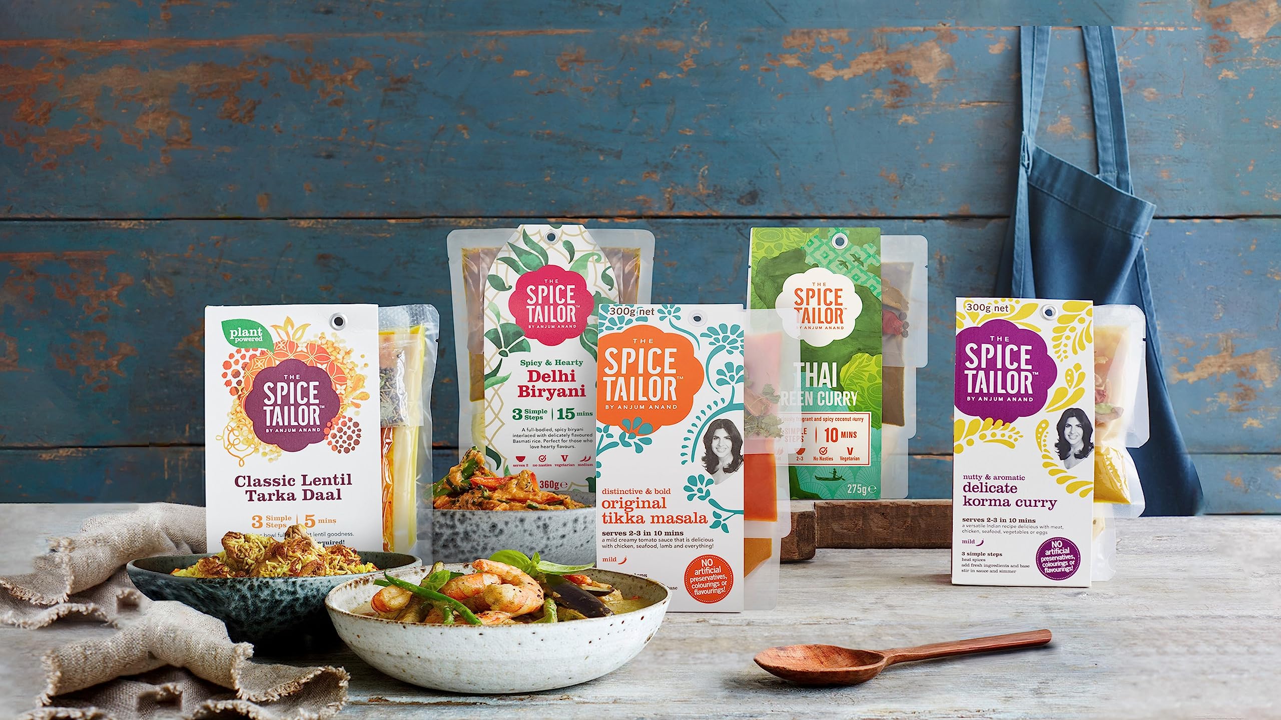 The Spice Tailor Delhi Biryani Kit - Authentic Indian Meal | 360g 5