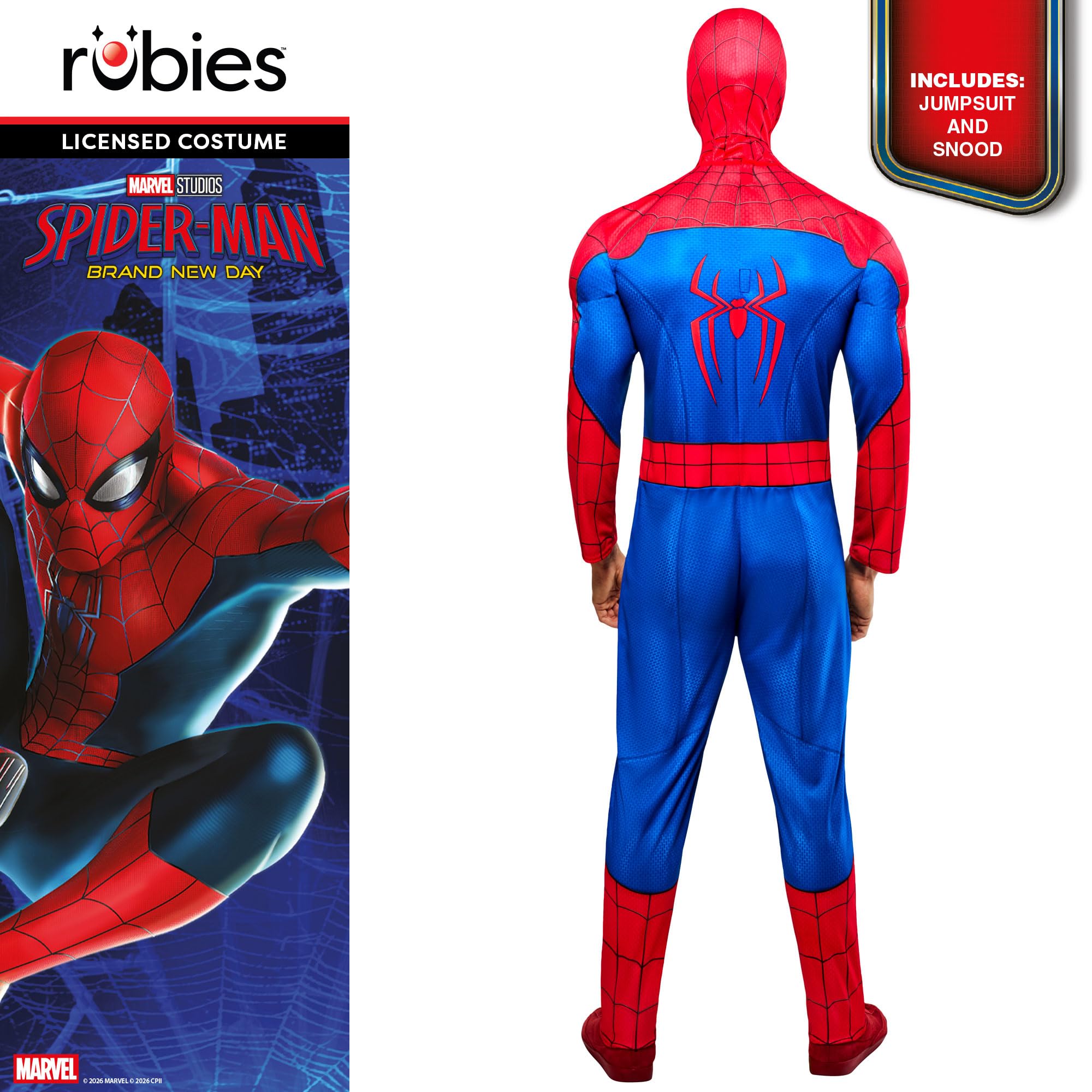 Rubies Spider-Man Brand New Day Deluxe Costume - Adult Men's Medium 2