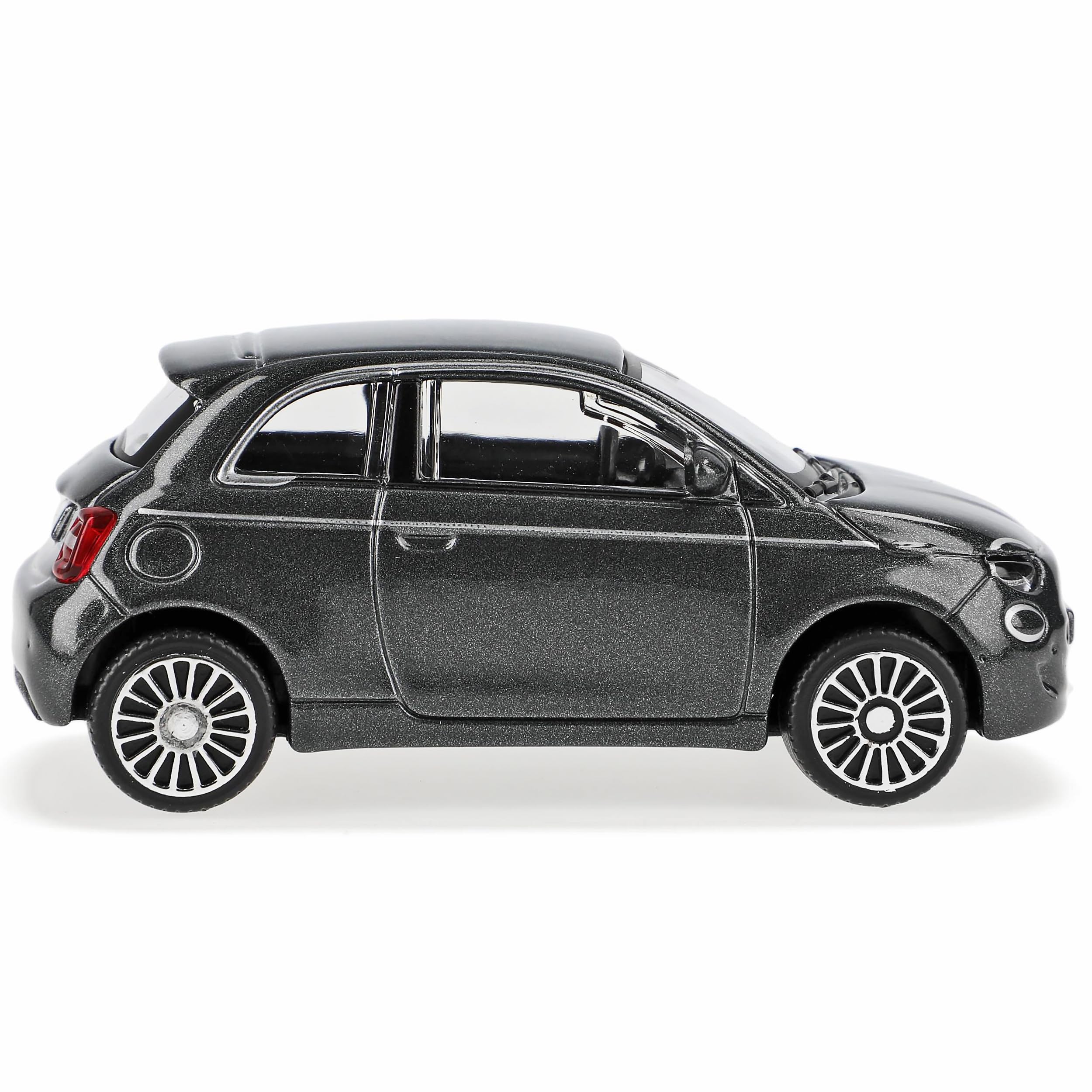 Bburago Fiat 500E Model Car - 1:43 Scale Die-Cast | Ages 3+ | Pink or Grey