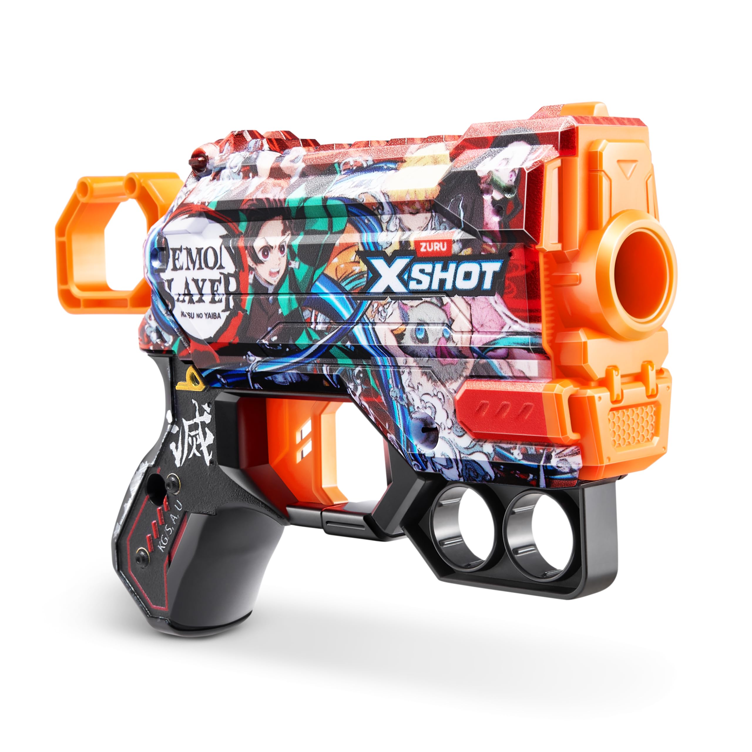 XSHOT Skins Menace Foam Blaster - 2 Blasters & 16 Darts with Air Pocket Technology 4