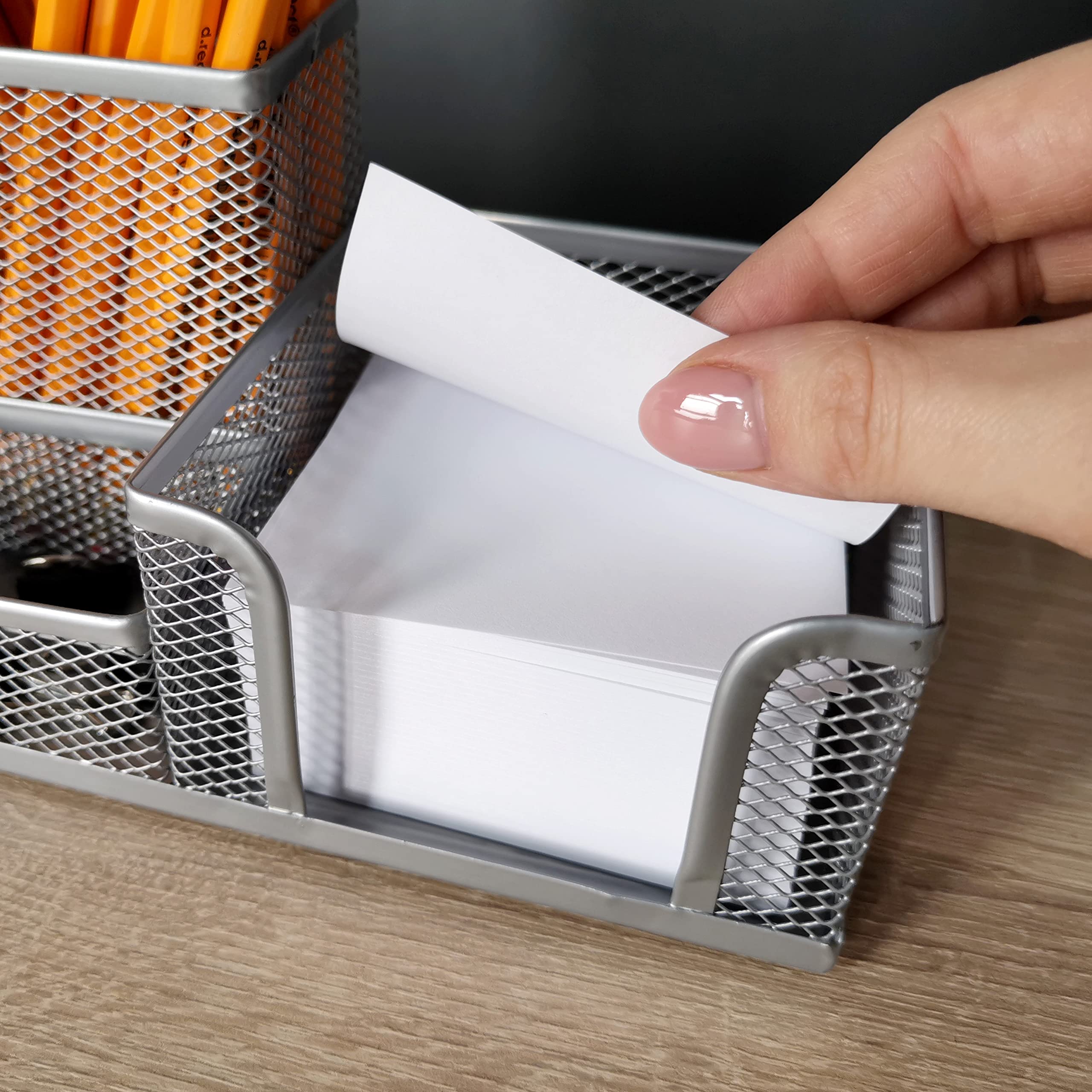 D.RECT Replacement Paper for Note Box | Self Adhesive Notes | 90 x 90 mm | 500 Sheets 6