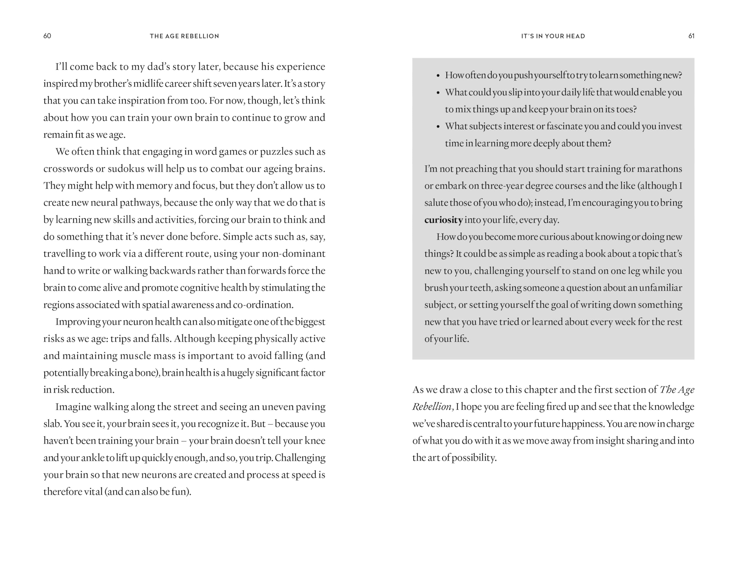 Short Books The Age Rebellion: Supercharge the second half of your life by Lyndsey Simpson 7