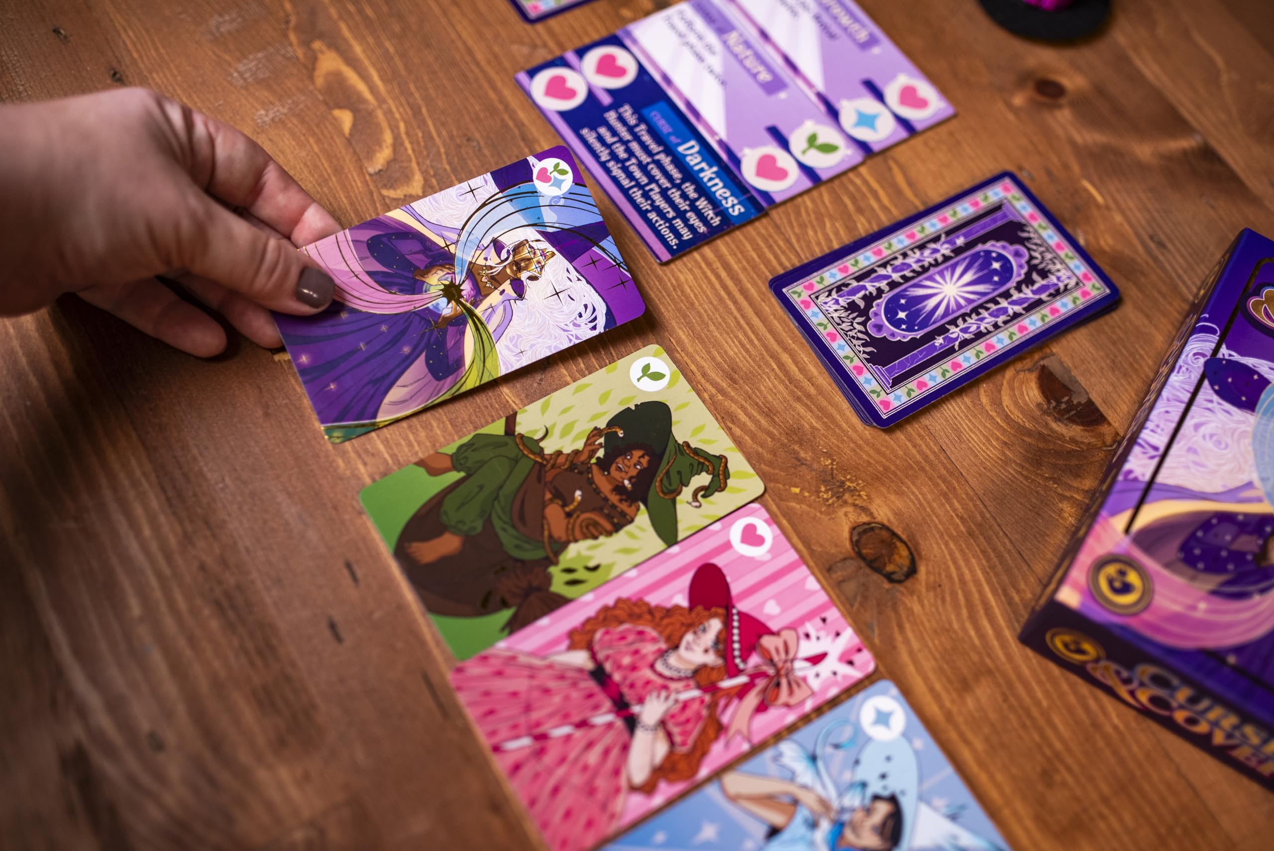 Good Games Publishing Curses & Covens - One Vs Many Witch Hunting Board Game | Ages 12+ 4