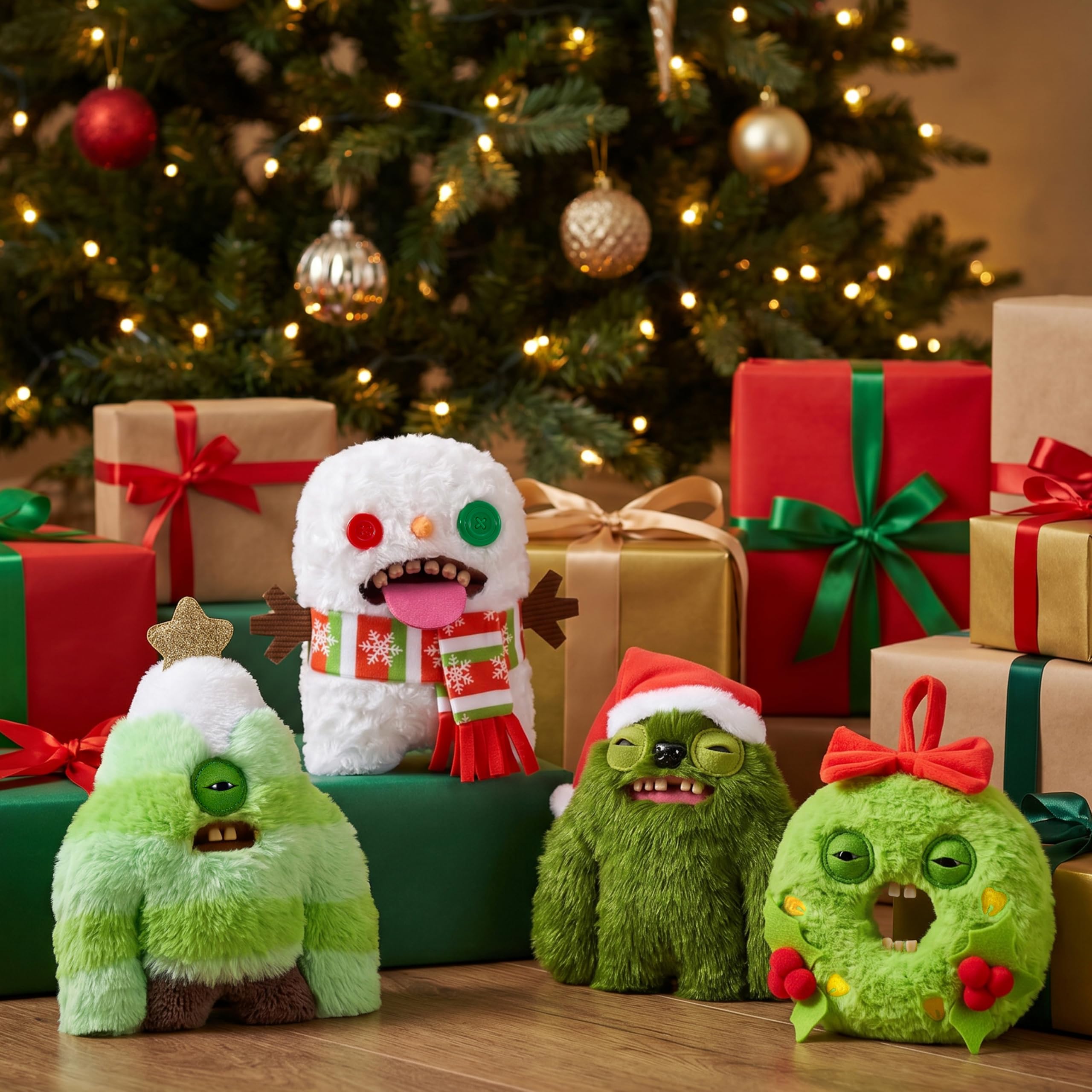 Fuggler Keith Wreathington Festive Fuggs 9 Inch Soft Doll 4