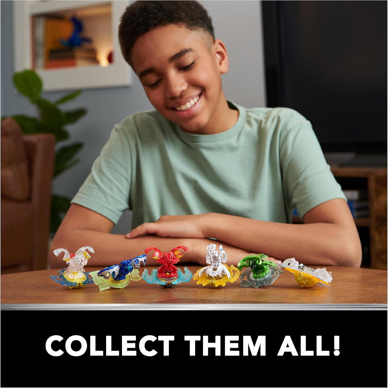 BAKUGAN Battle 5-Pack - Spinning Attack with Core Bakugan, Cards & XL Rip Cord 7