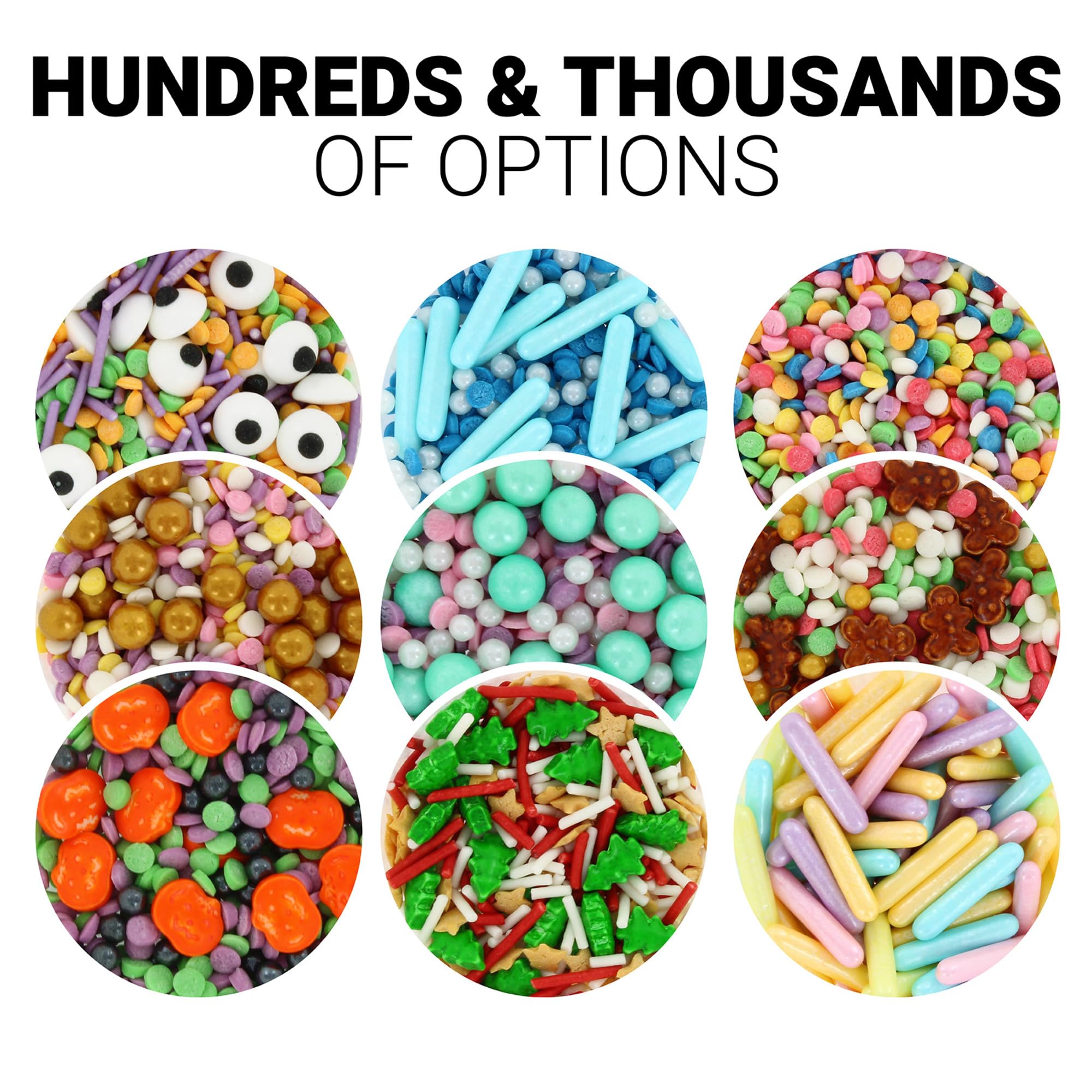 Culpitt - Select Edible Eyes Cake Sprinkle Decorations 6