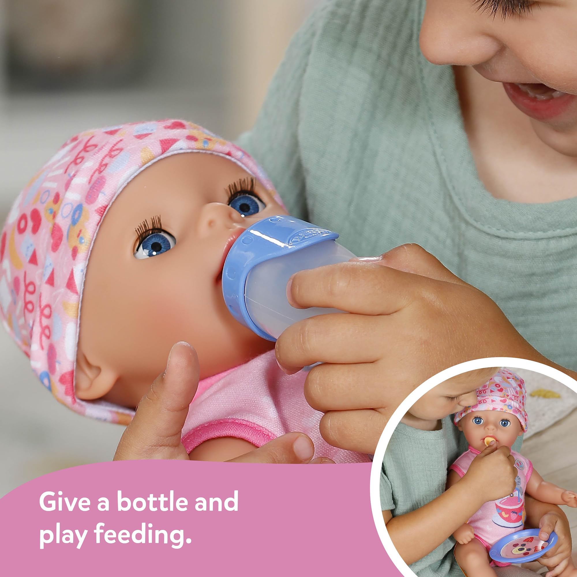 BABY born Lena Doll - 36 cm with 7 Mechanical Functions | Ages 1+ 4