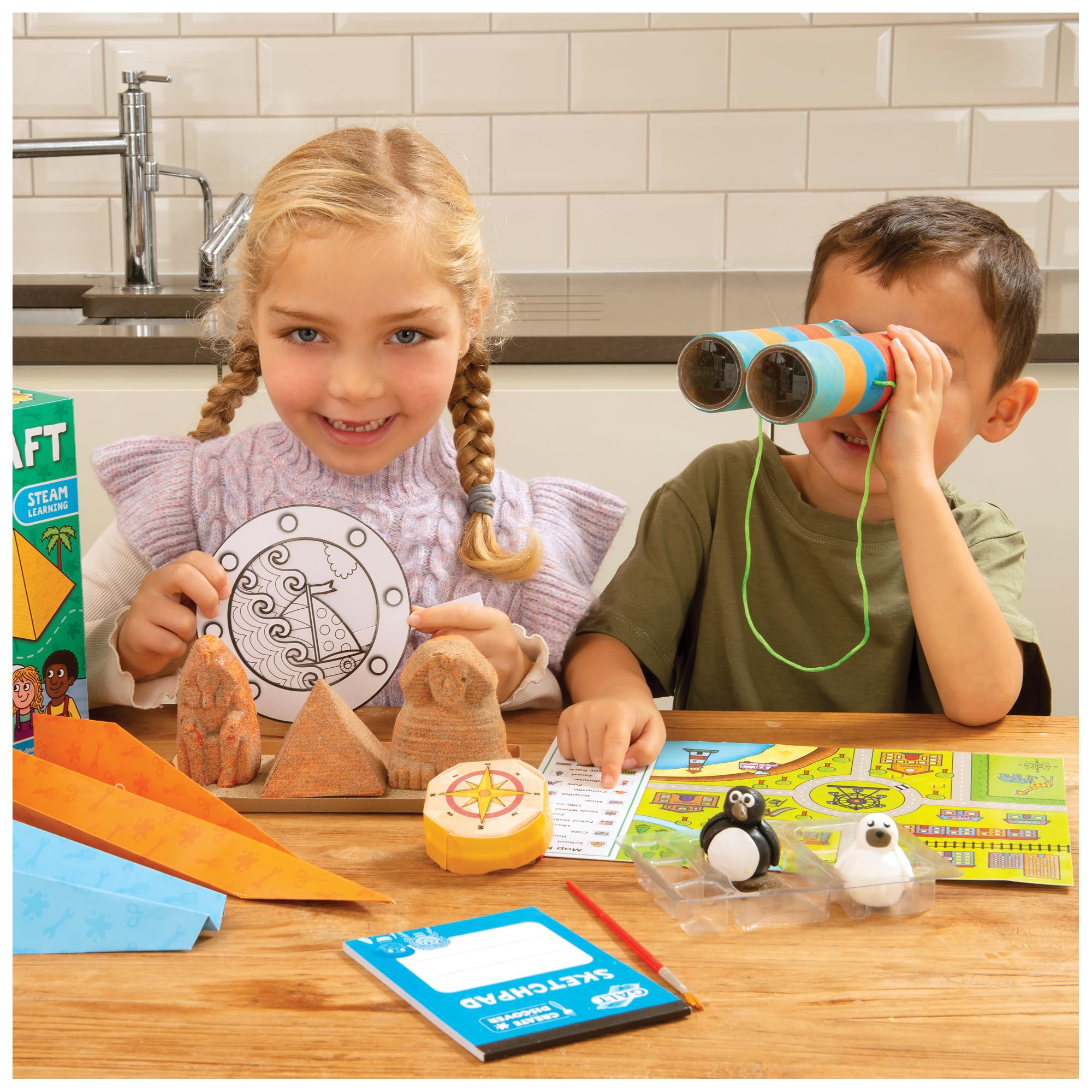 Galt Explorer Craft Kit - STEAM Arts & Crafts Set for Kids 5+ 5