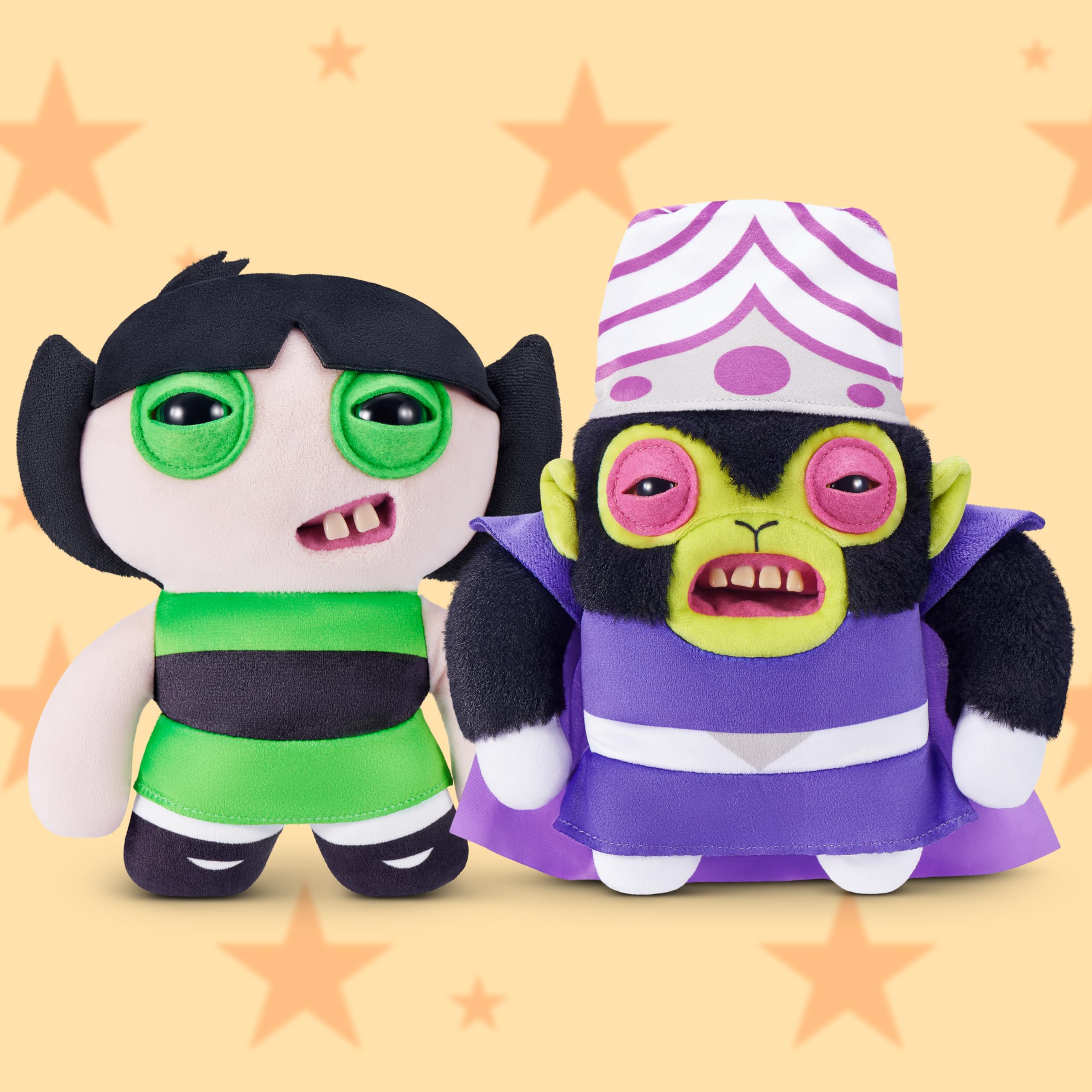Fuggler Powerpuff Girls Mojo Jojo 9-Inch Plush Toy by ZURU | Polyester | Unisex 4