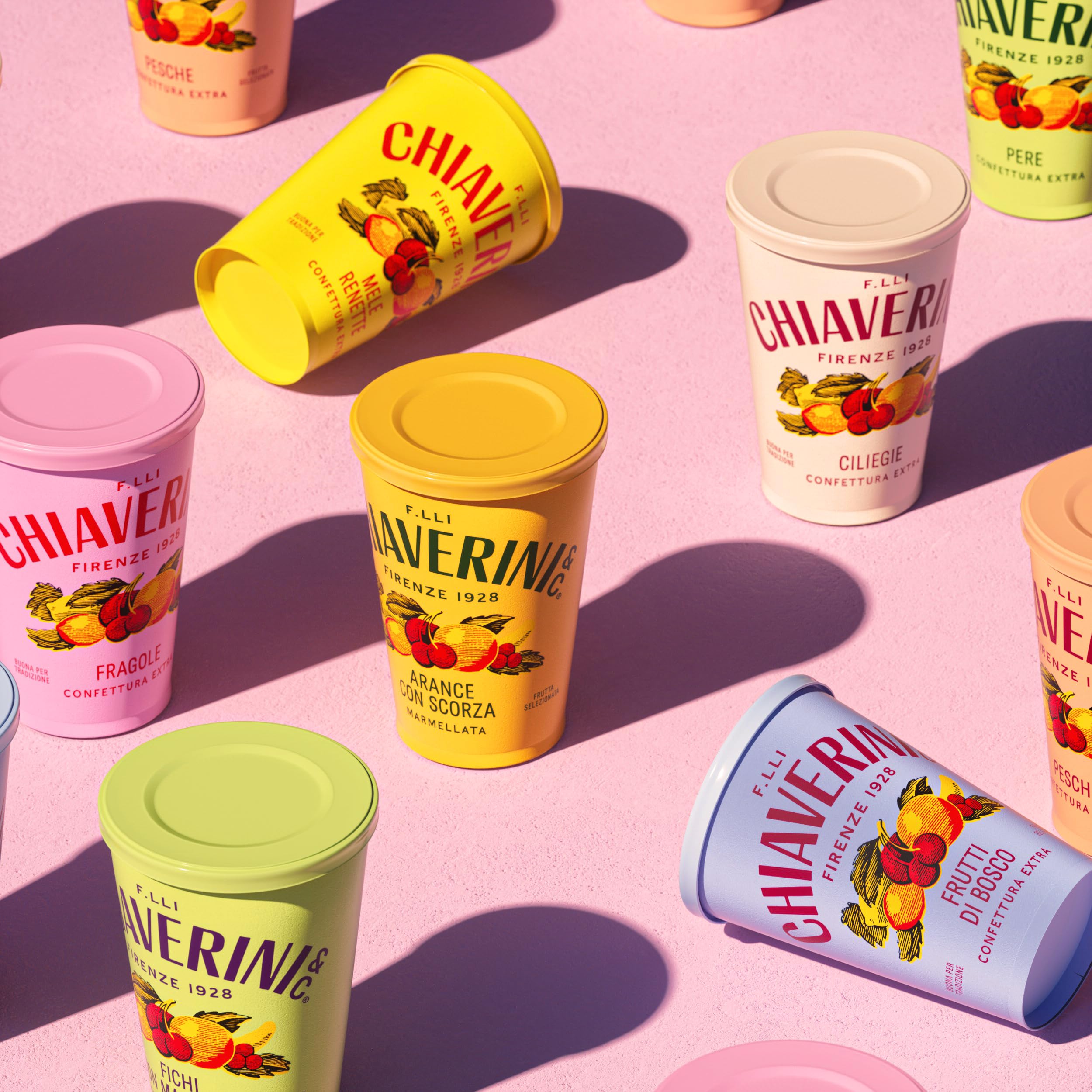 Chiaverini Strawberry Extra Jam - 400g Jar | Made in Italy 2