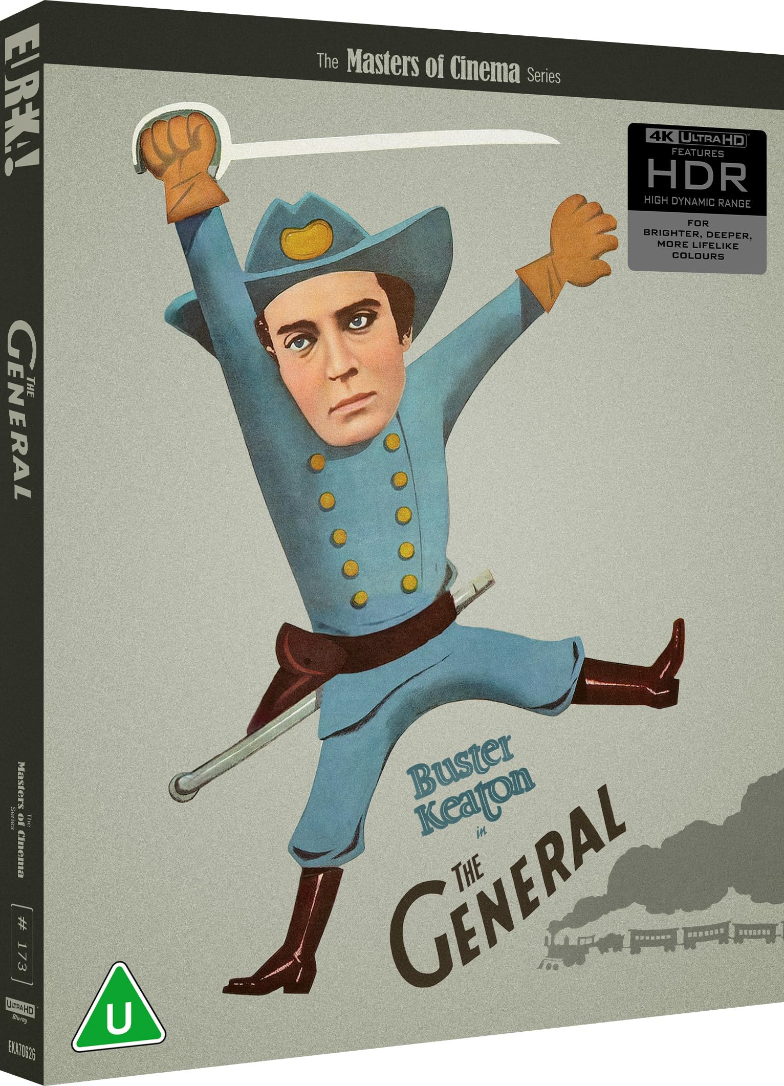 THE GENERAL (Masters of Cinema) Limited Edition 4K Ultra HD Blu-ray
