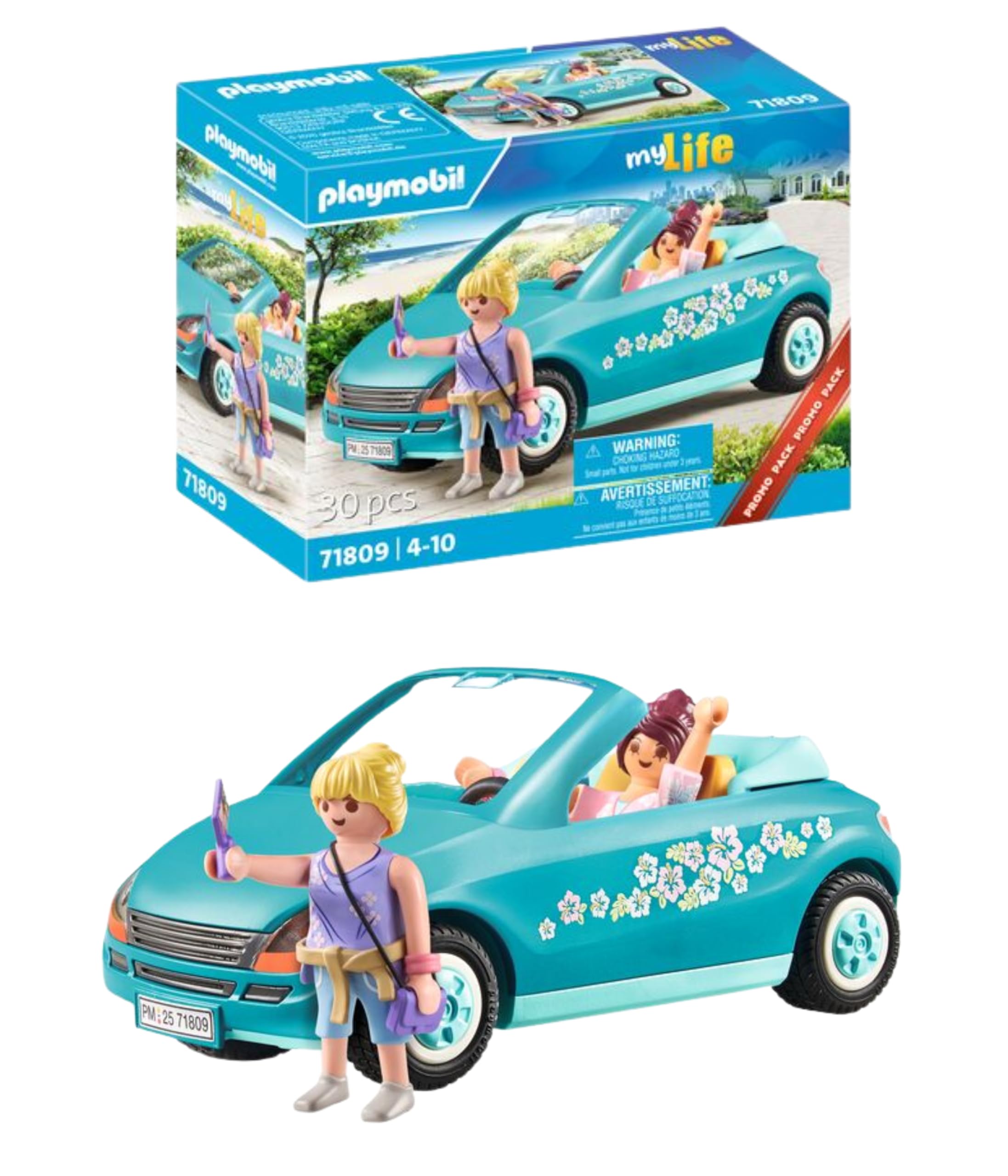 PLAYMOBIL Convertible Adventure 71809 - Toy Car Playset for Kids 4+ 10