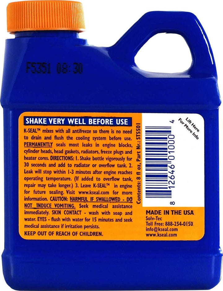 K-Seal Coolant Leak Repair - Fast & Permanent Engine Fix for Vehicle Maintenance (ST5501)